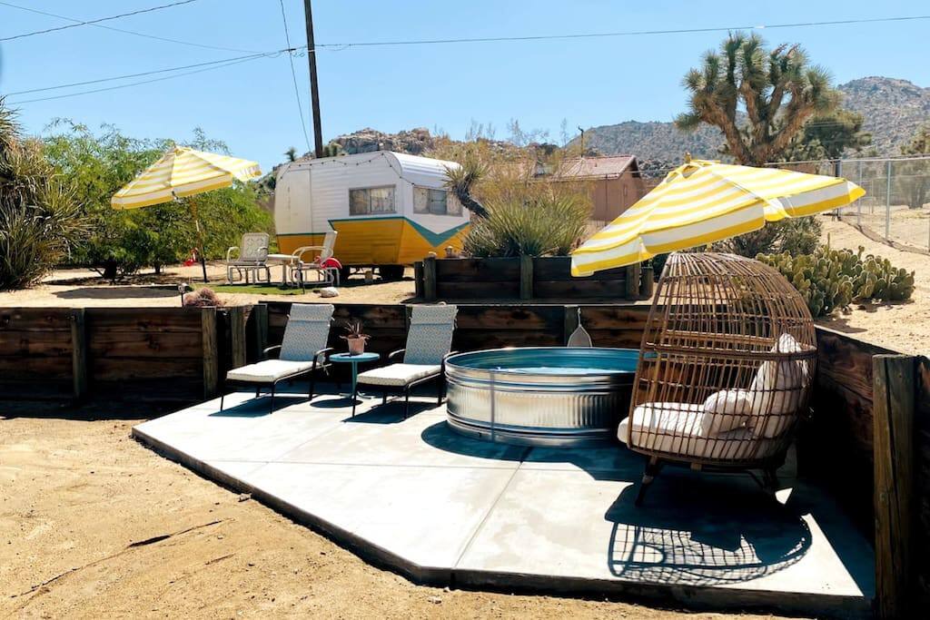 Cowboy Tub - Come cool off in our 8’ cowboy pool!