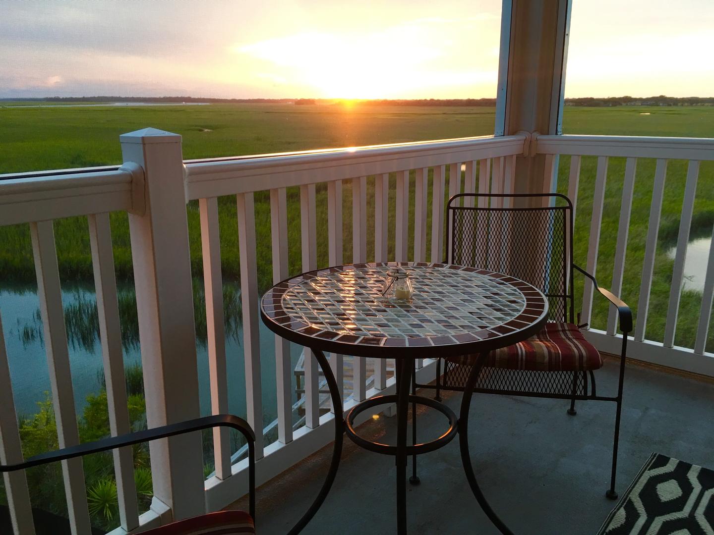 Screened porch