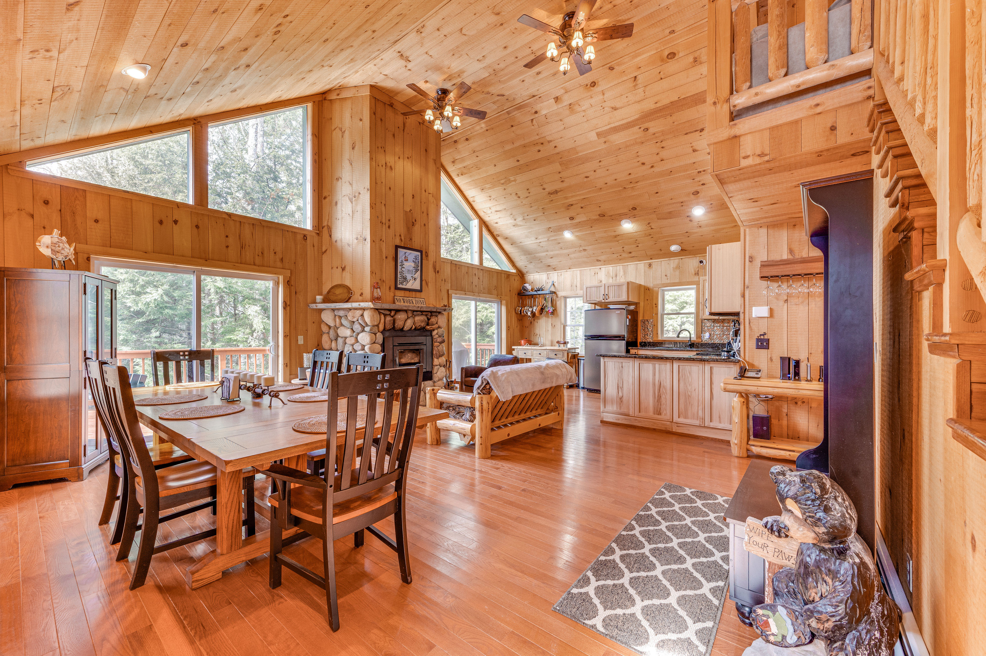 Property Image 1 - Tranquil Thornton Cabin: Deck, Views & Game Room!