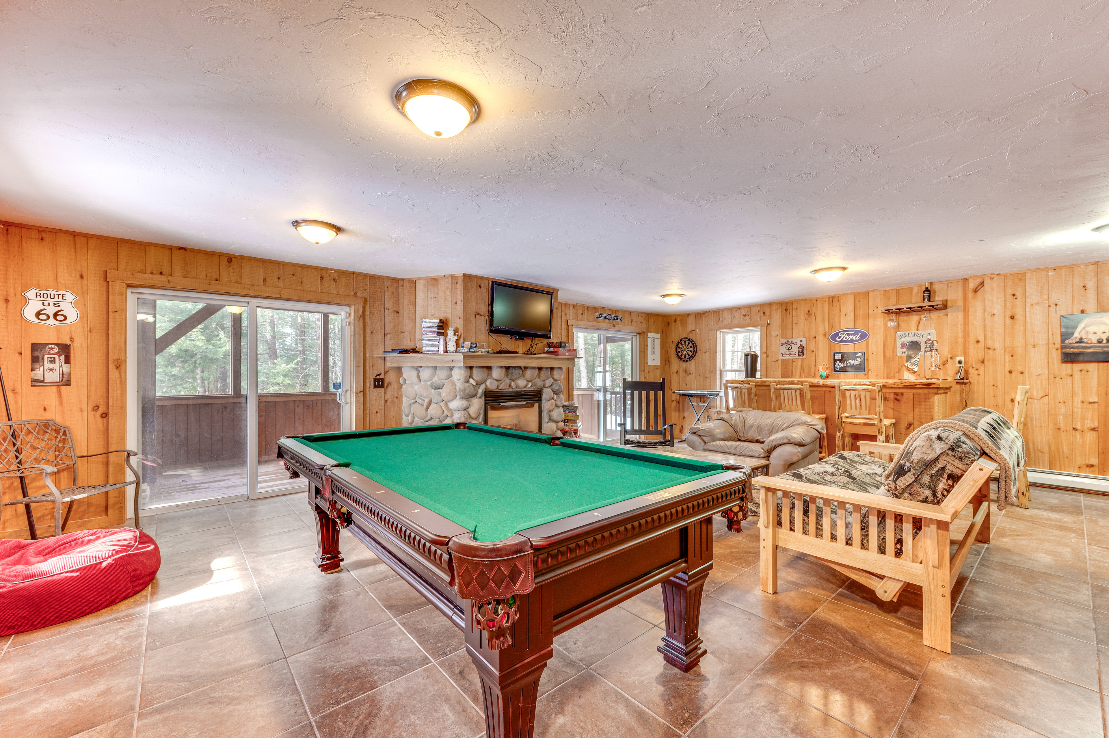 Property Image 2 - Tranquil Thornton Cabin: Deck, Views & Game Room!