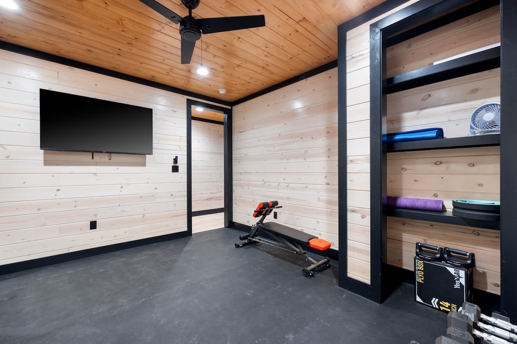 Gym downstairs
