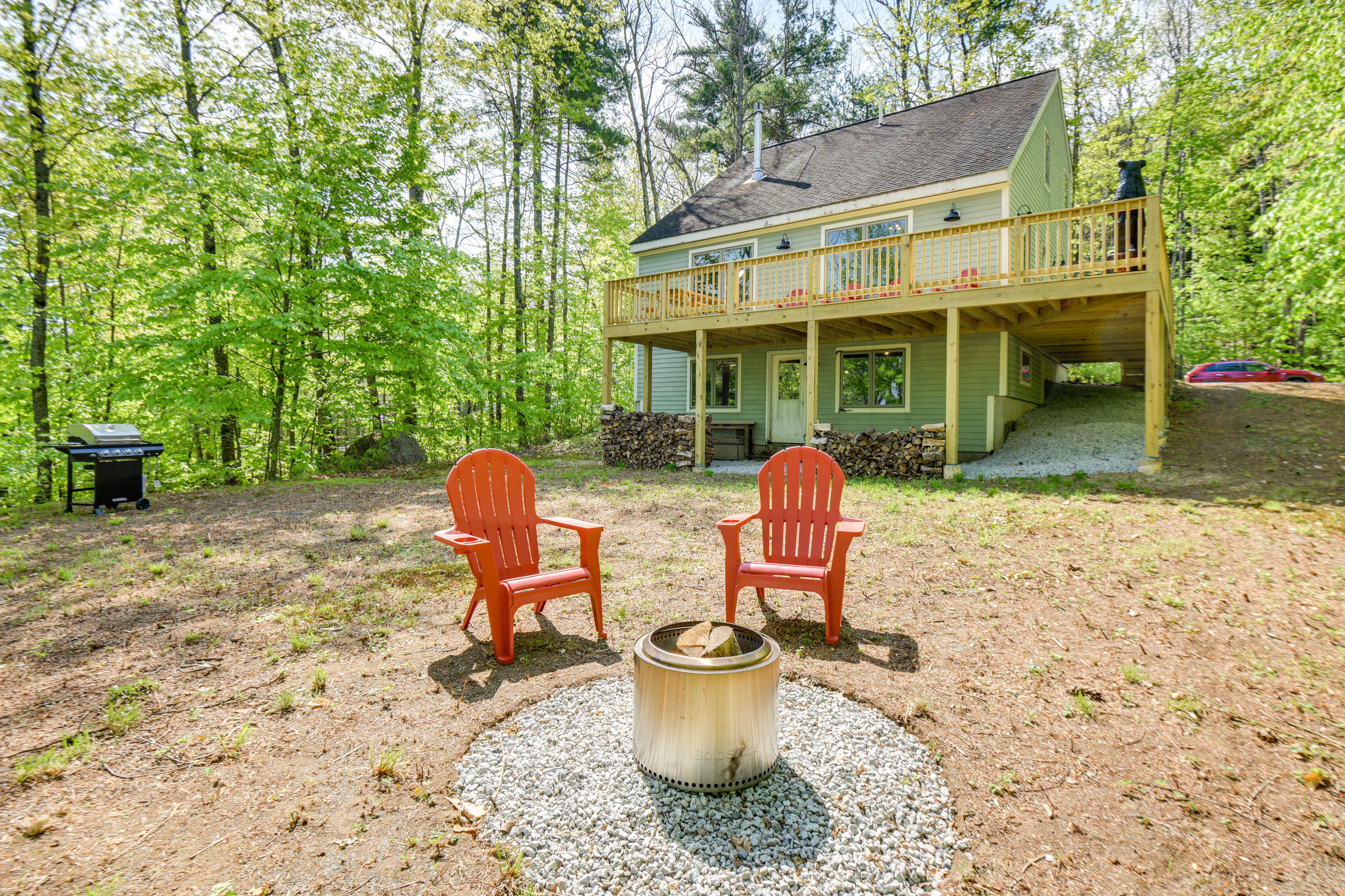 Property Image 1 - Peaceful Conway Home w/ Fire Pit & Grill