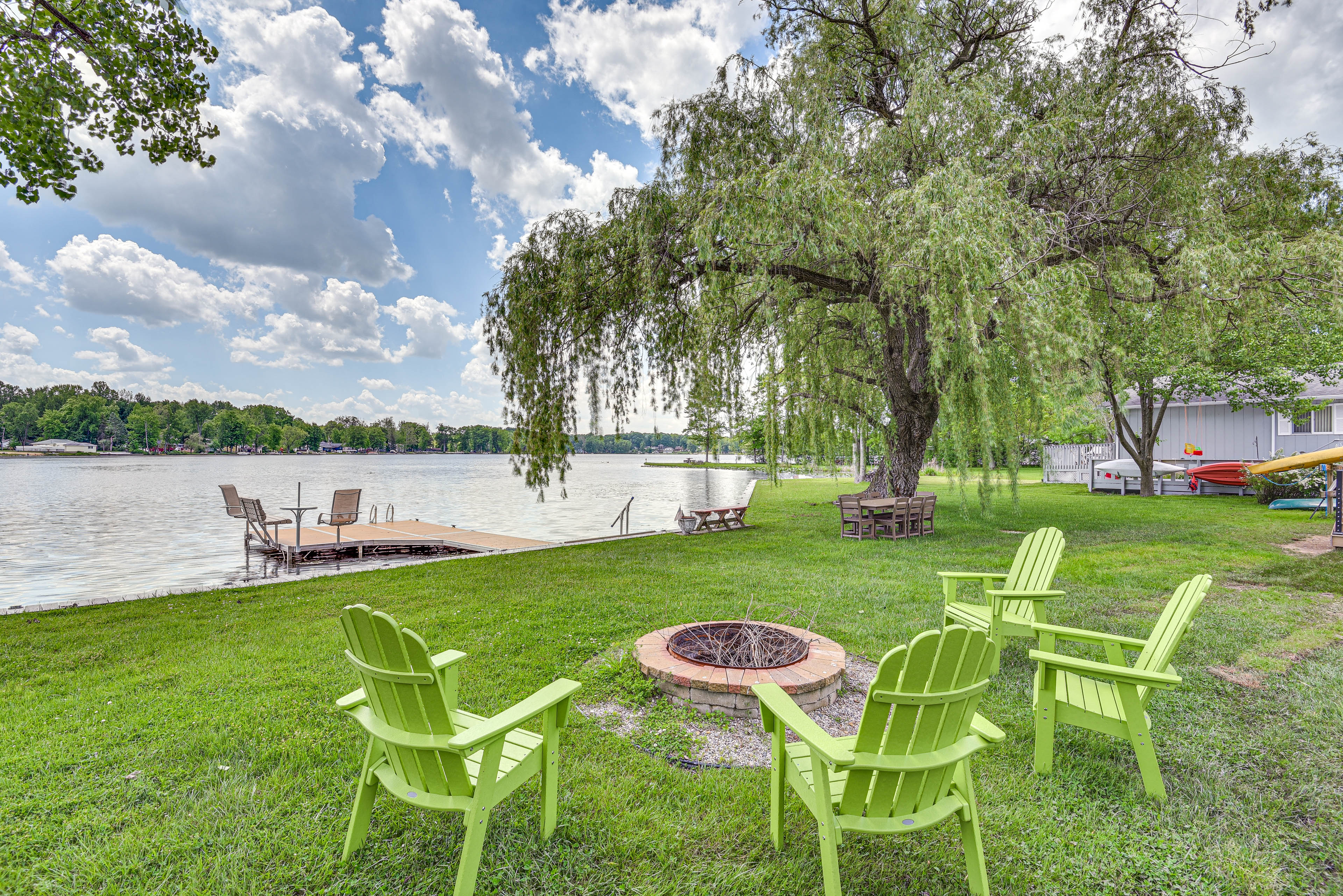 Property Image 1 - Home w/ Hot Tub & Dock on Little Paw Paw Lake!