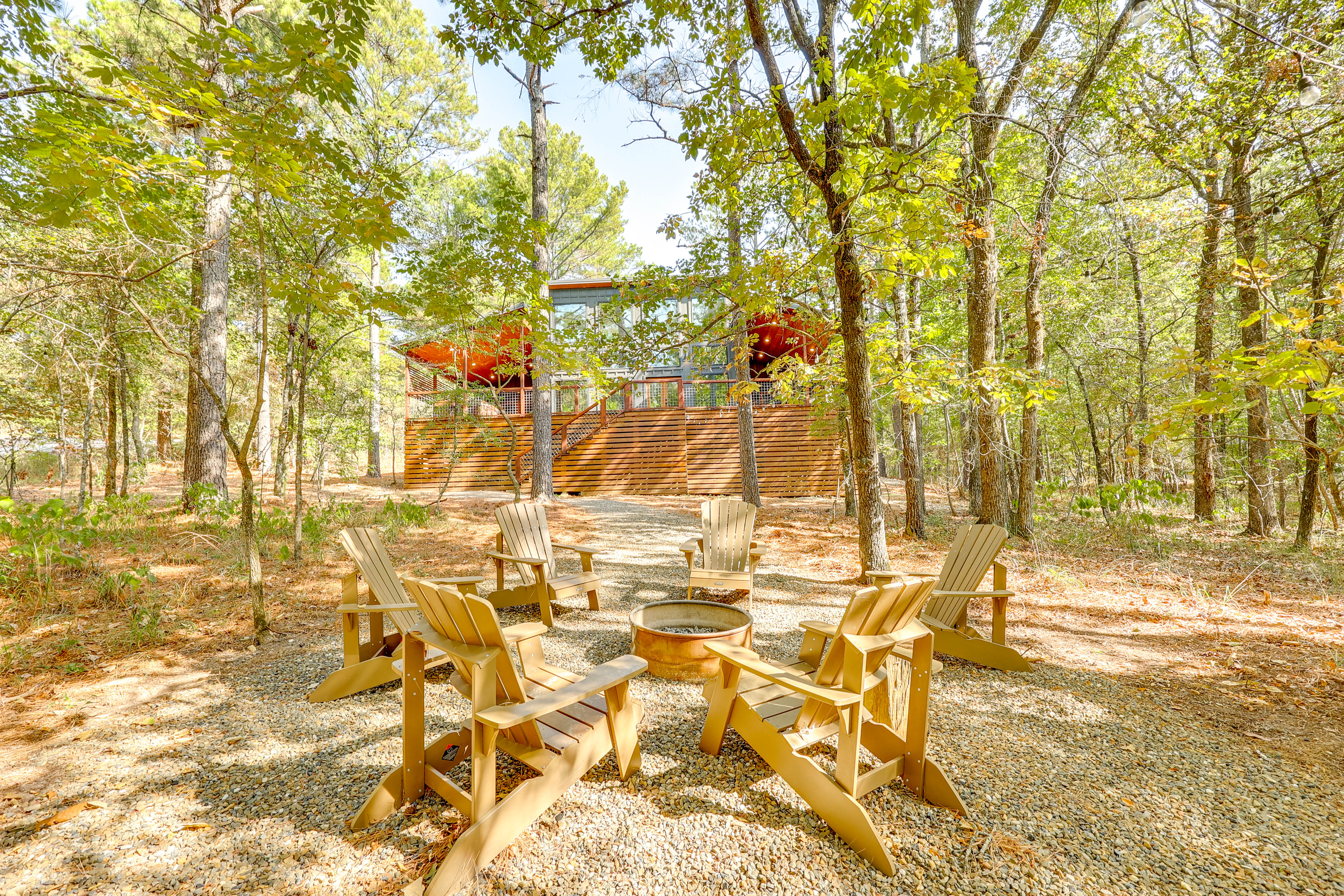 Property Image 2 - 5 Mi to Broken Bow Lake: ’Seek and Find’ Cabin!