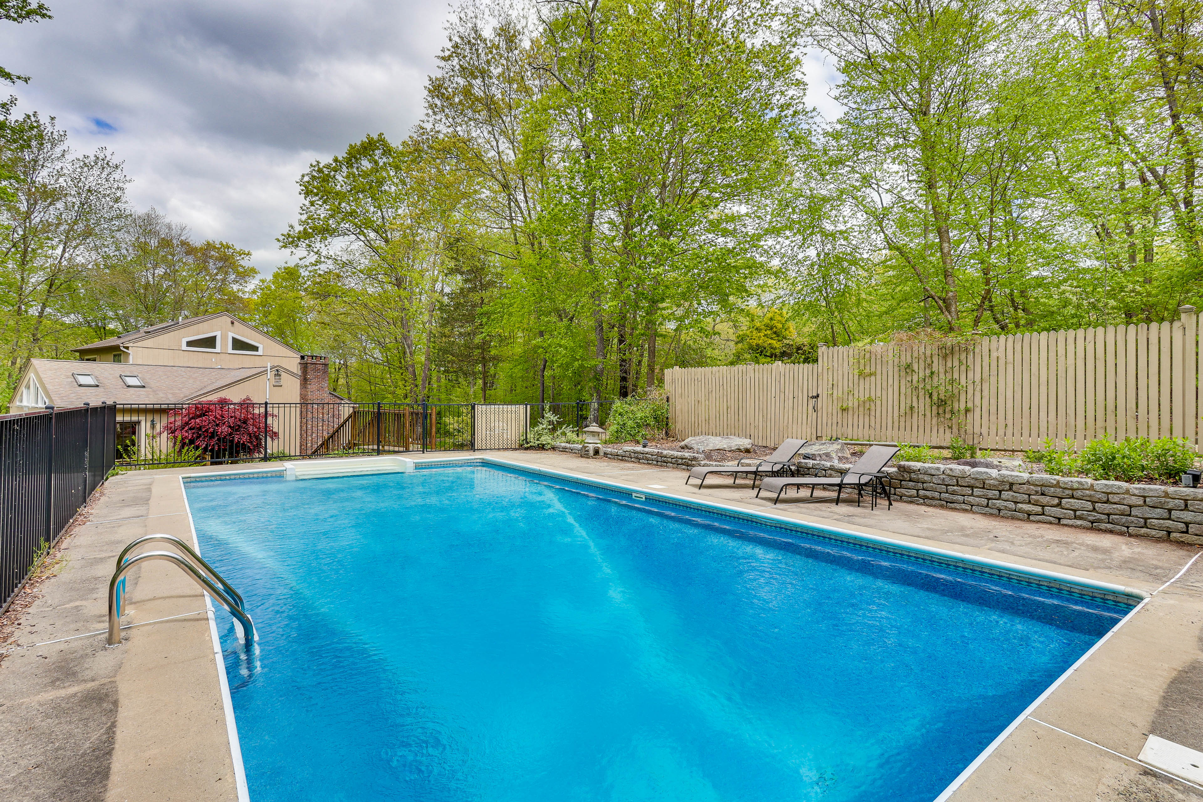 Property Image 1 - Quiet Connecticut Retreat w/ Pool, Deck & Fire Pit