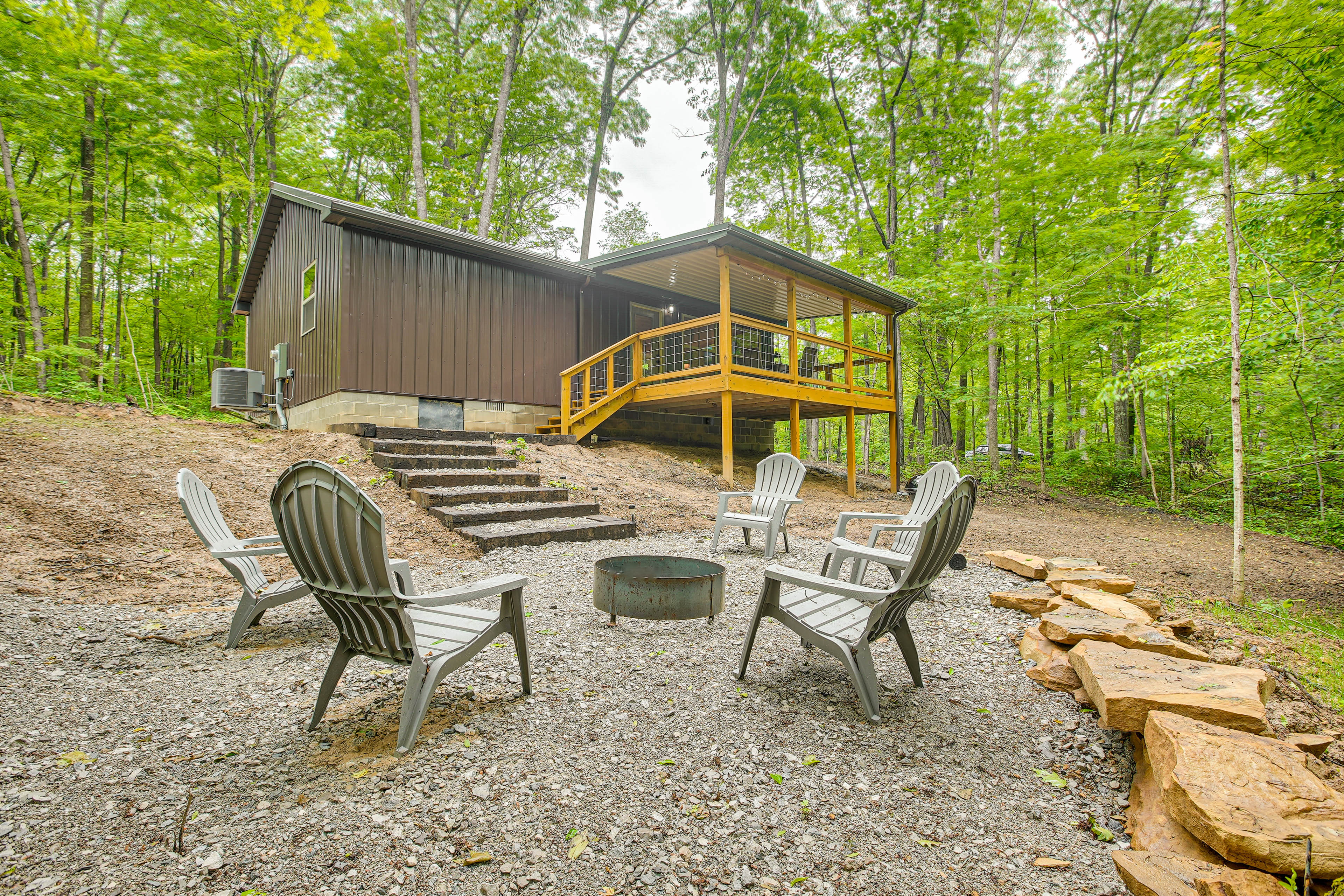 Property Image 1 - Hocking Hill Cabin w/ Fire Pit & Grill