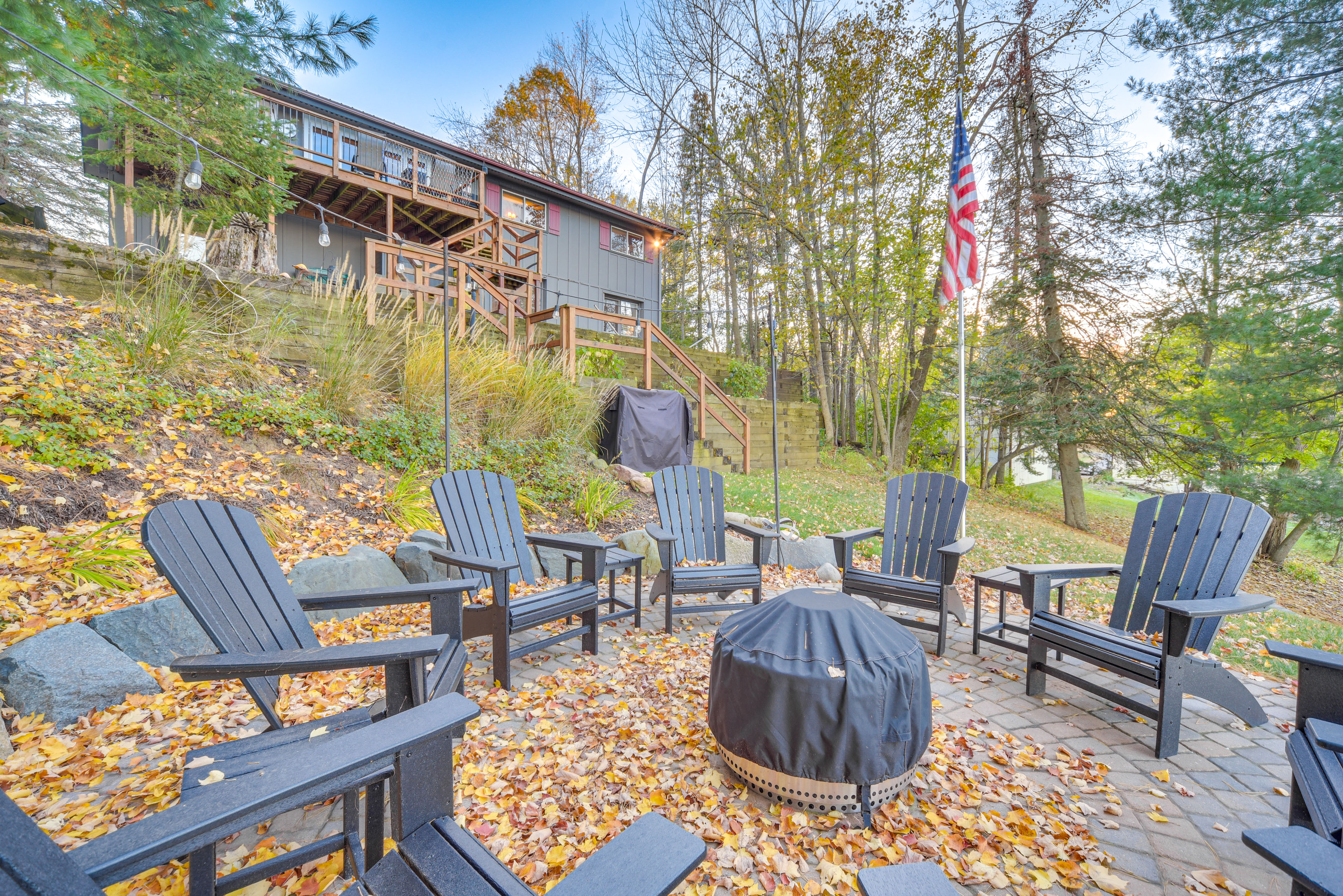 Property Image 2 - Waterfront Home w/ Fire Pit & Deck in Balsam Lake!