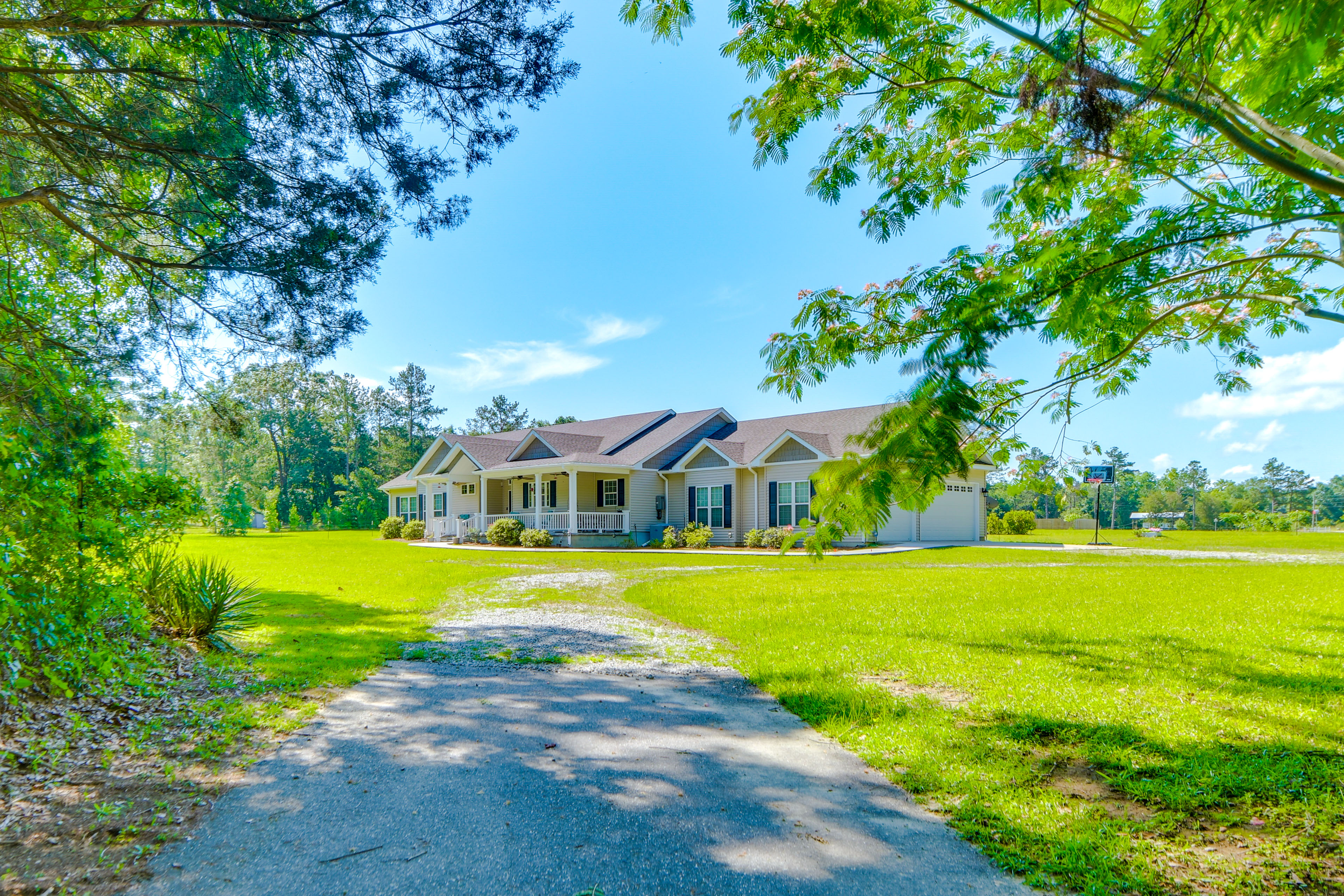 Property Image 2 - Family-Friendly Abbeville Home w/ Fire Pit & Games