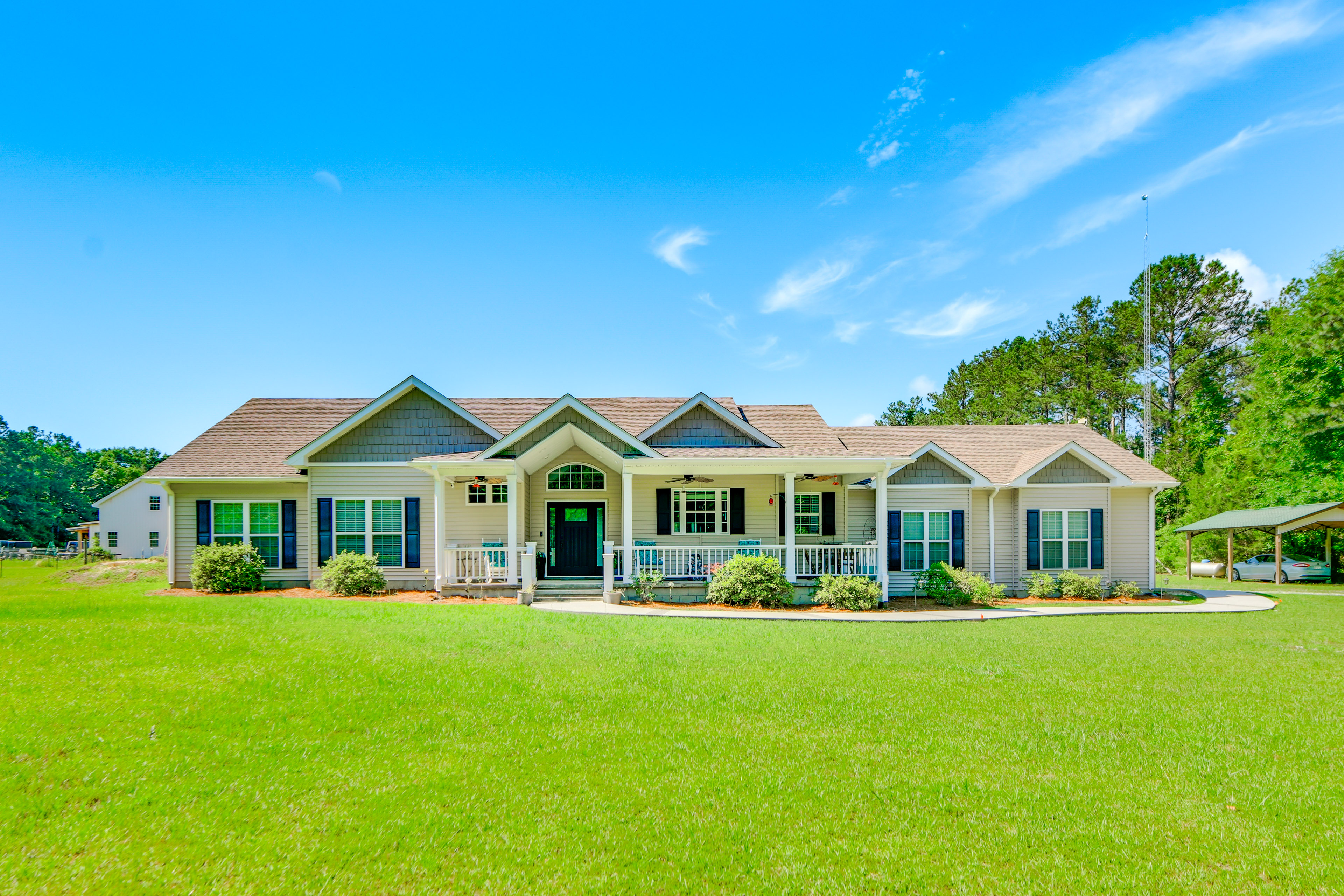 Property Image 1 - Family-Friendly Abbeville Home w/ Fire Pit & Games