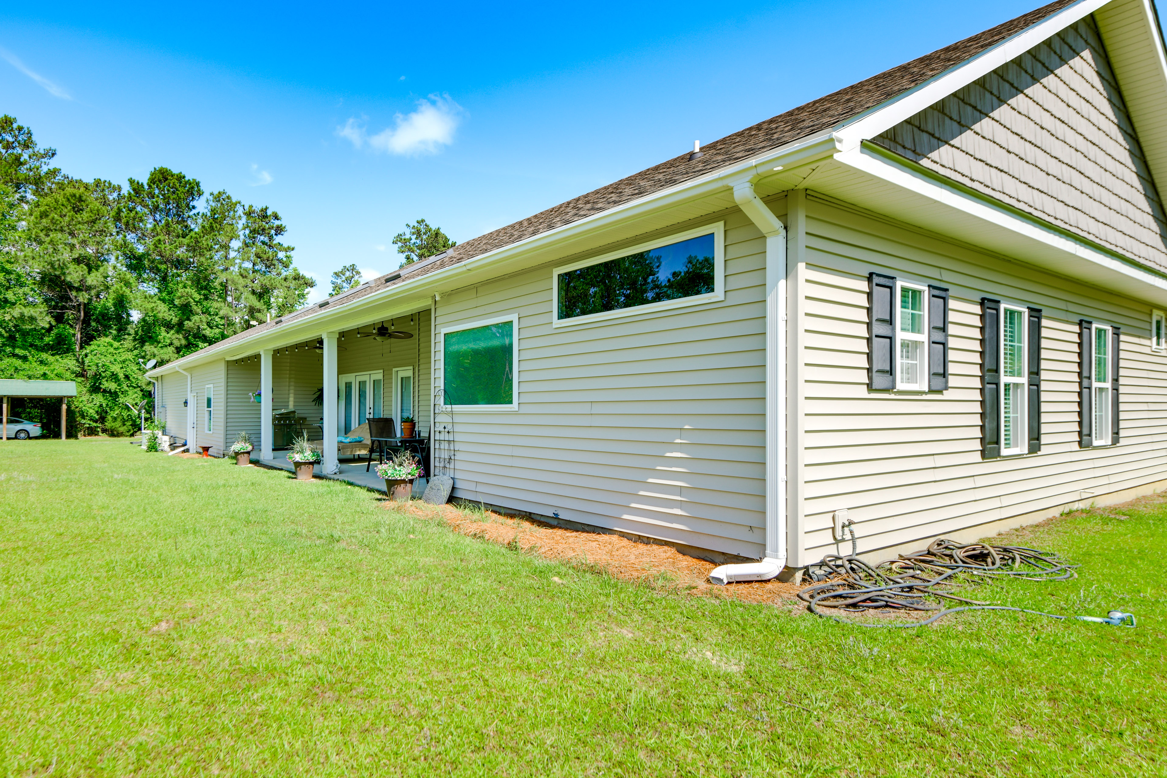 Property Image 1 - Family-Friendly Abbeville Home w/ Fire Pit & Games