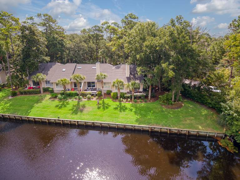 Aerial View of Villas