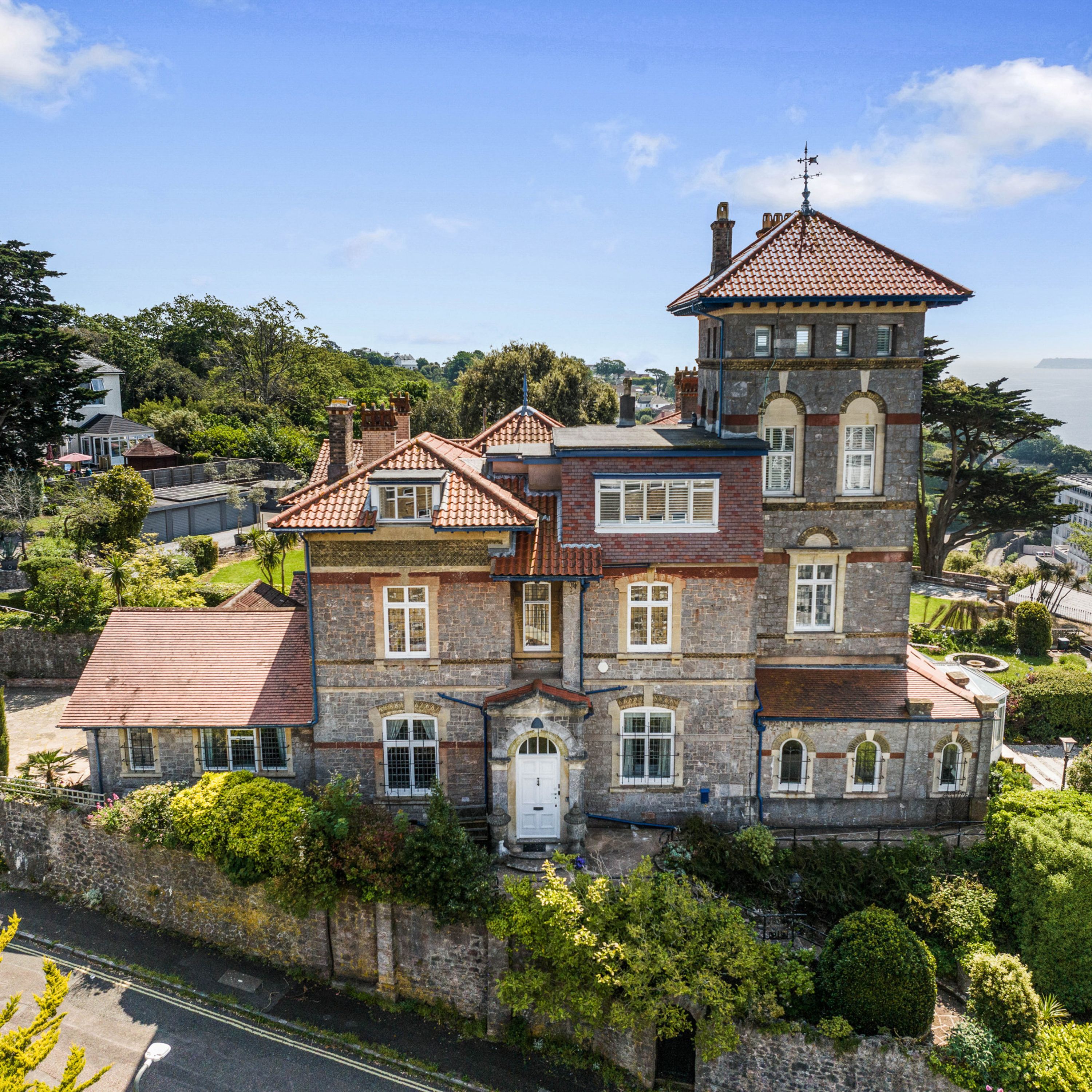 Property Image 1 - Vane Tower- Historic retreat with Panoramic Sea Views