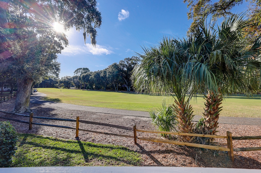 Golf View from Property