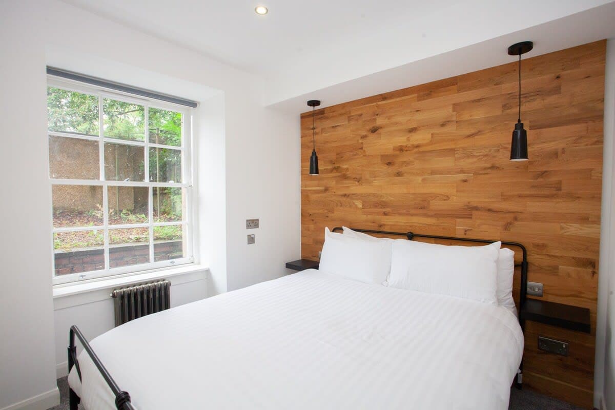 Wake up and open the curtains to Glasgow's West End from this lovely bright bedroom!