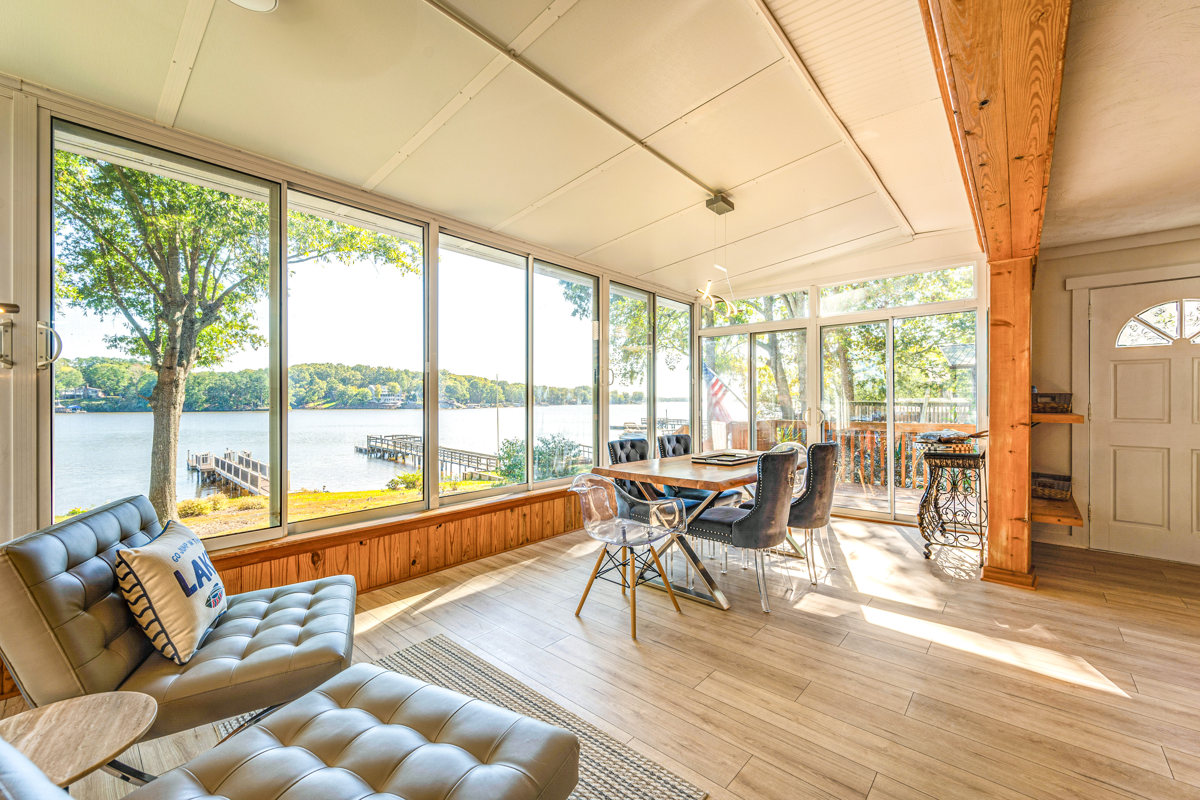 Property Image 1 - Dock + Views: High Rock Lake Hideaway!