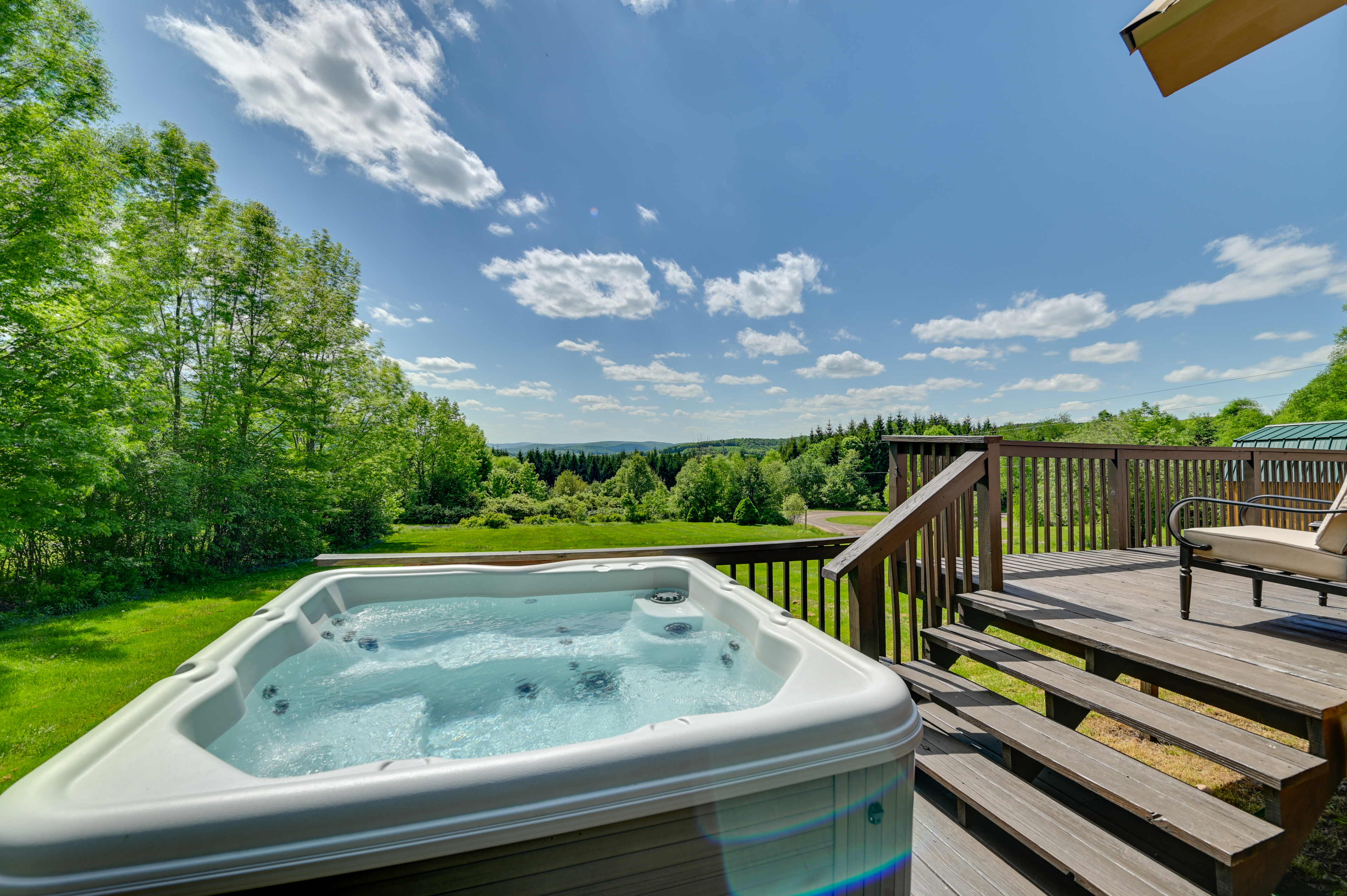 Property Image 2 - Scenic Catskills Cabin Rental w/ Hot Tub & Views!