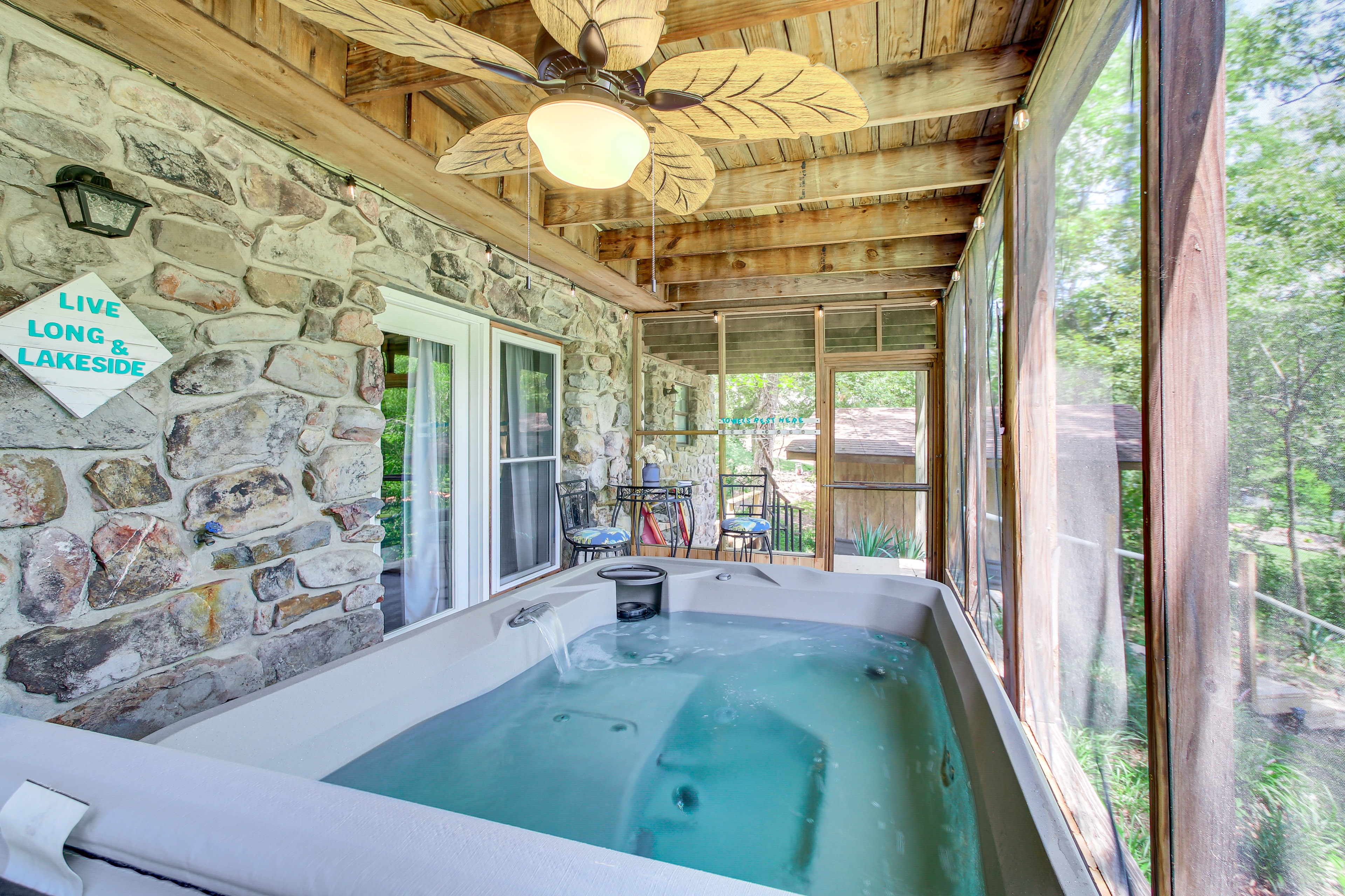 Property Image 2 - Hot Springs Retreat w/ Private Dock + Hot Tub!