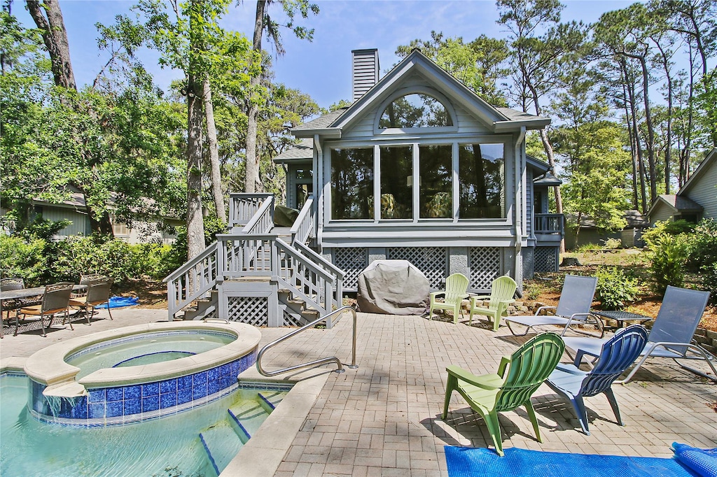 Exterior-Back Elevation