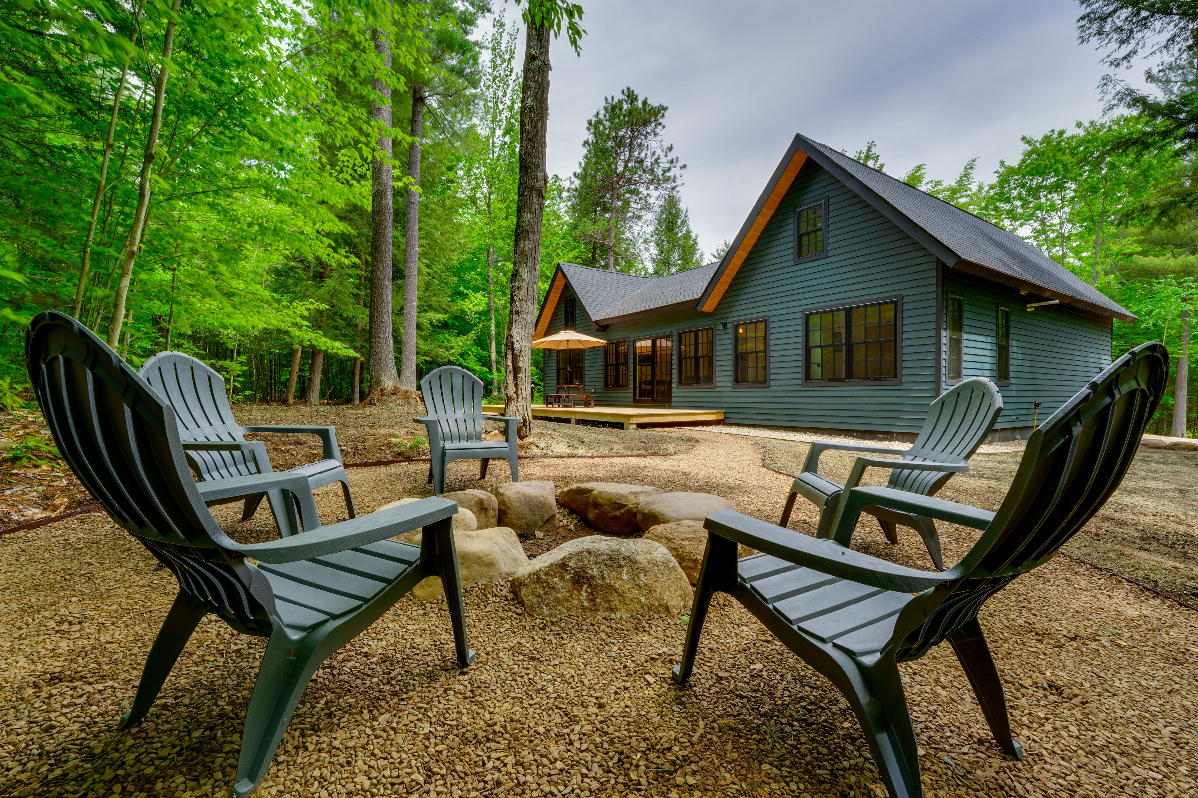 Property Image 1 - Secluded Wilmington Cabin: Fire Pit & Grill