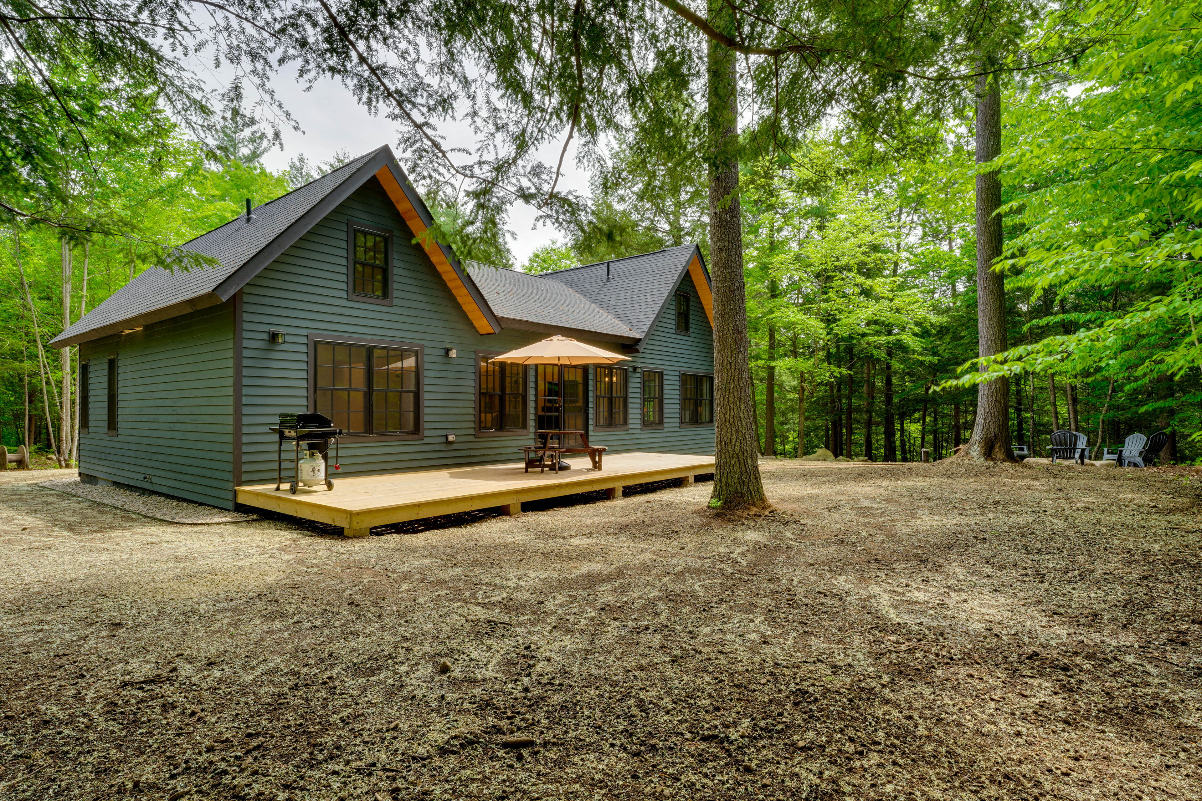 Property Image 1 - Secluded Wilmington Cabin: Fire Pit & Grill