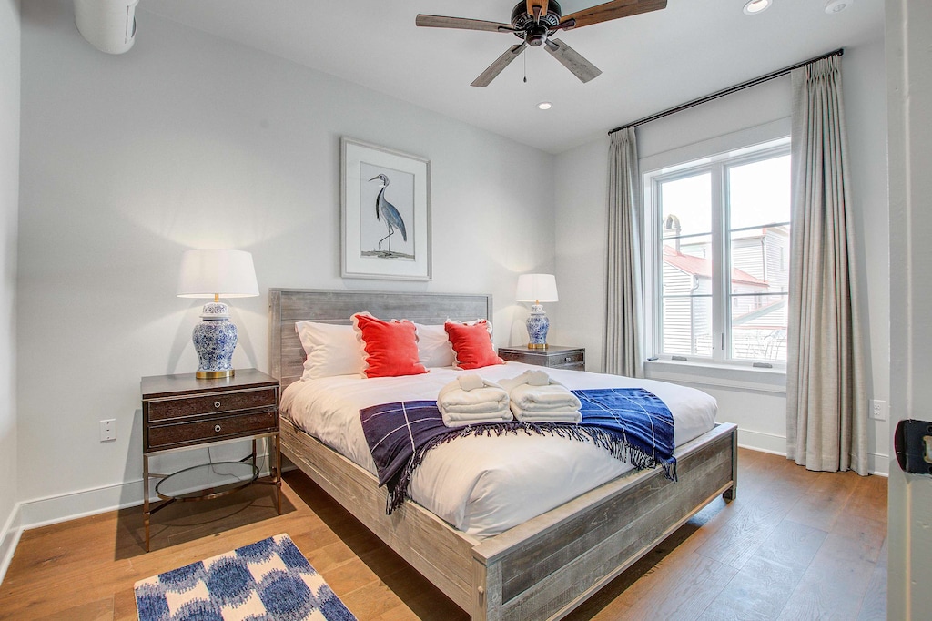 Bedroom #1: King Bed + TV