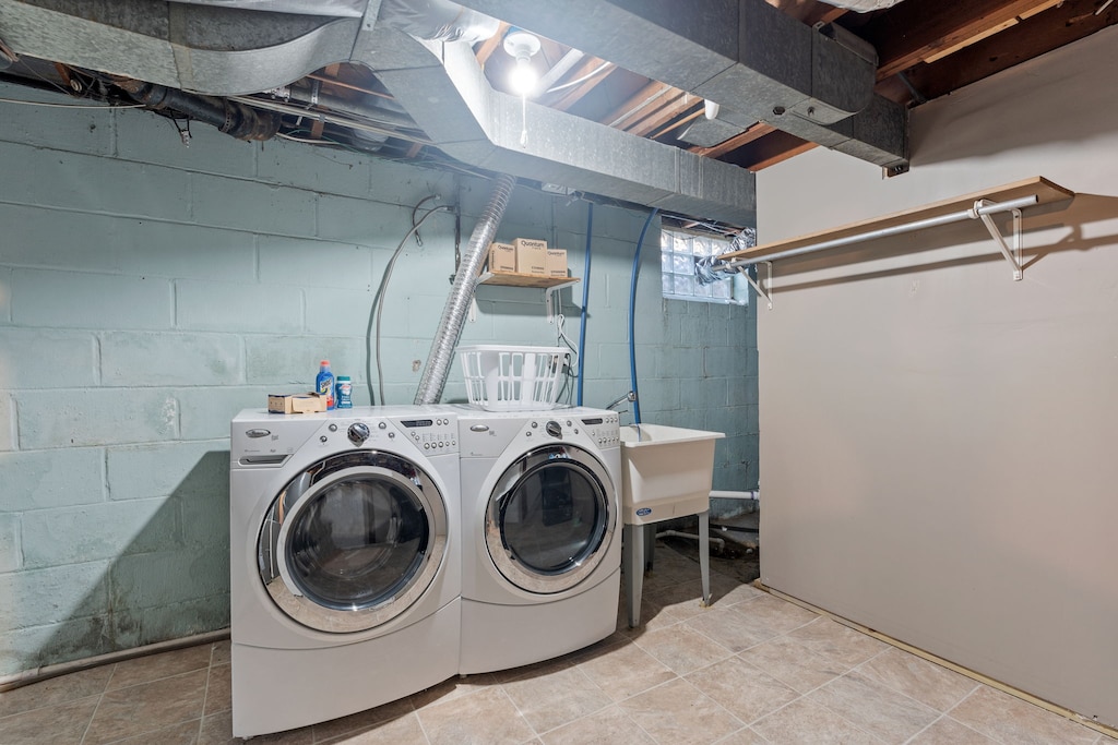 Your private laundry room keeps your vacation wardrobe fresh with full-sized washer and dryer, plus convenient folding space.