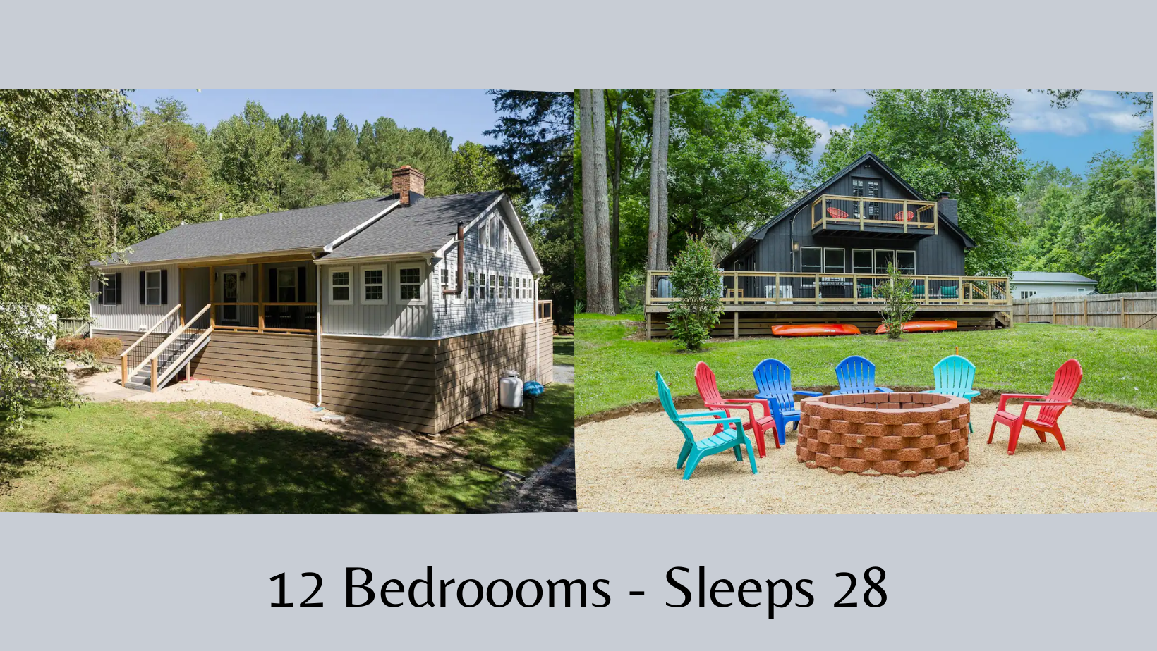 Property Image 1 - 12 Bedroom Waterfront Cabins Pool Theater Game Rm