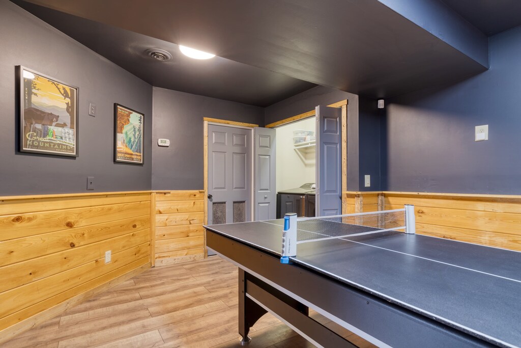 Game and movie room.