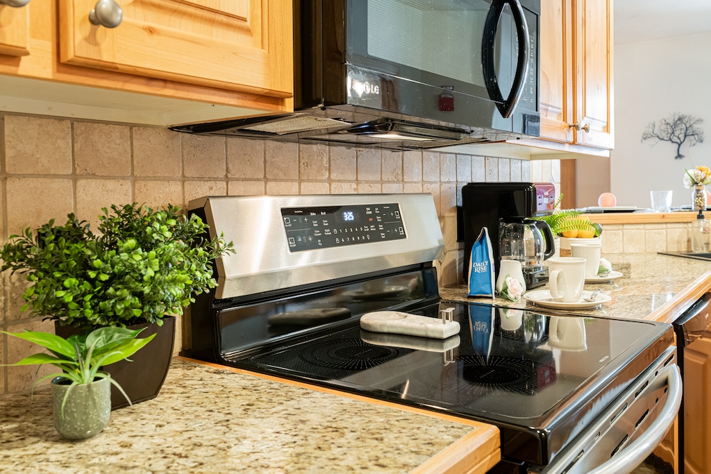 Electric 4 burner stove top