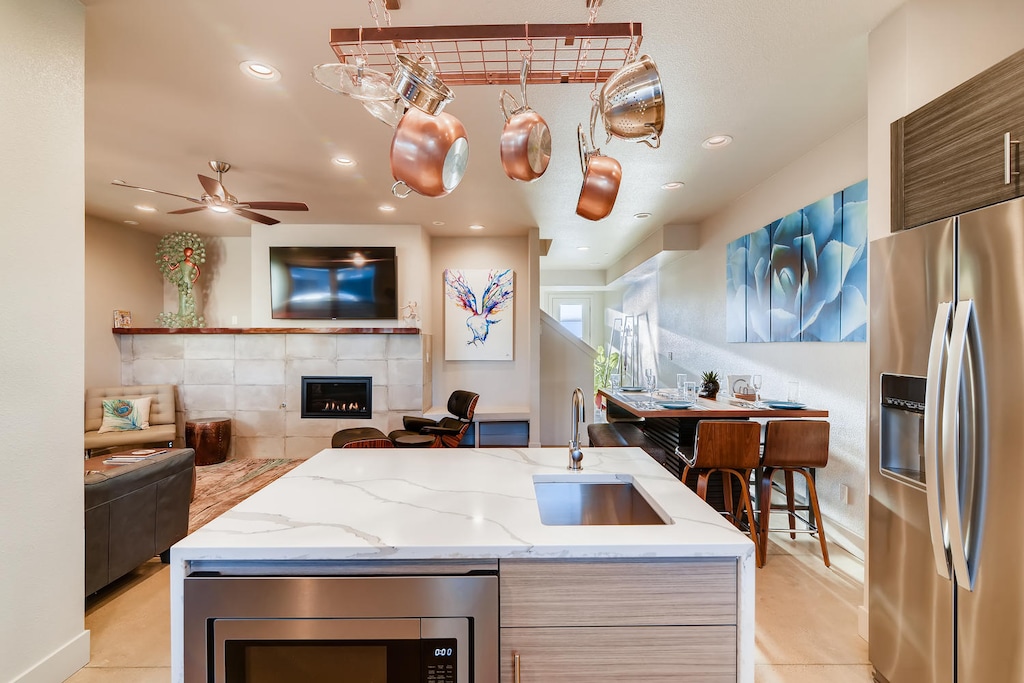 844 Jerome St. (Unit 1) | Kitchen and Dining Area