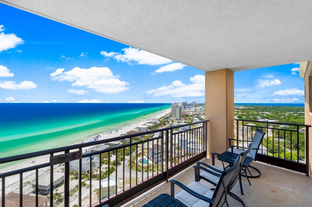 Gulf Views from Balcony