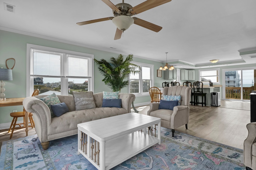 Living Room W Ocean Views