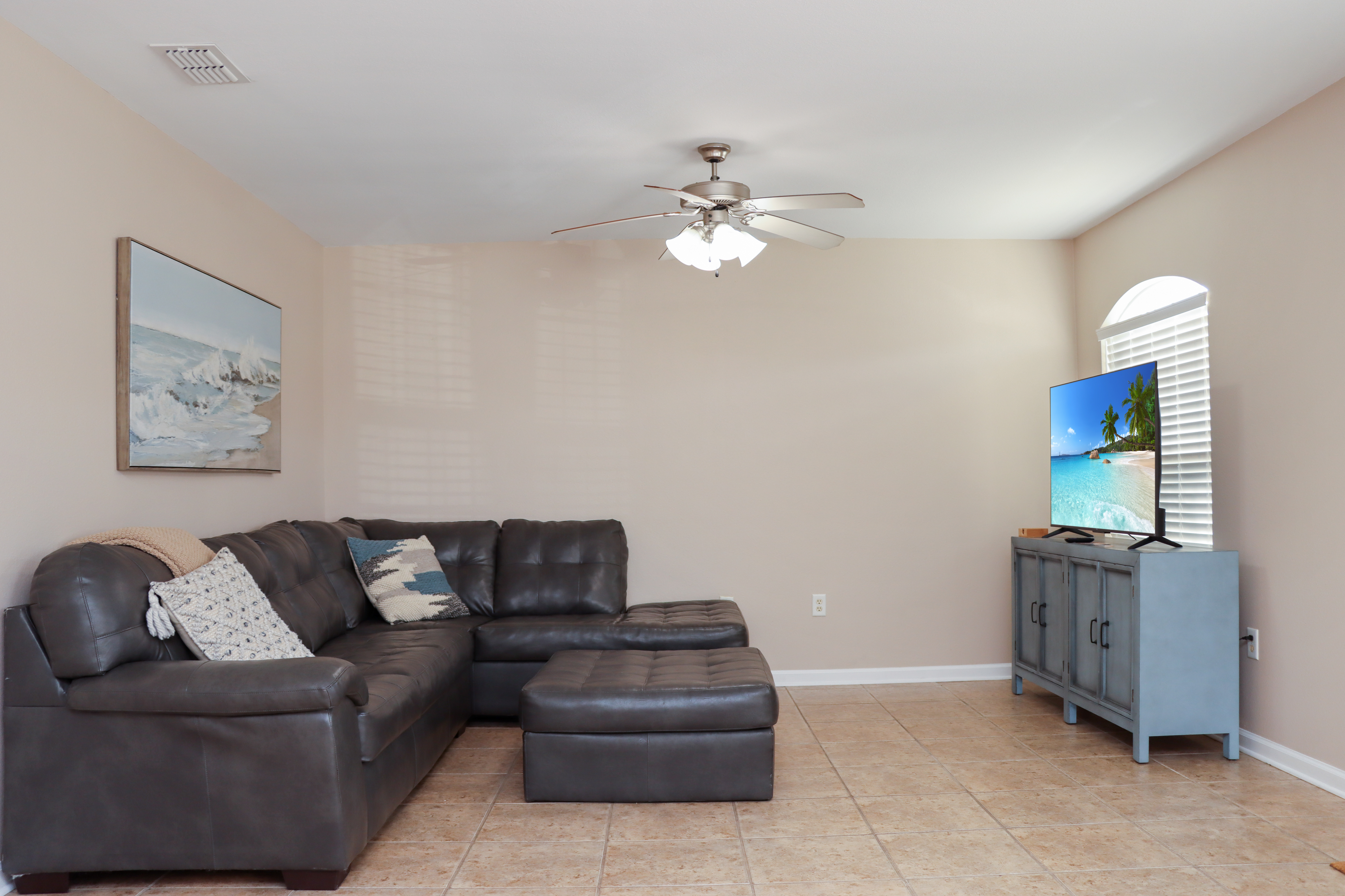 Living Room with TV