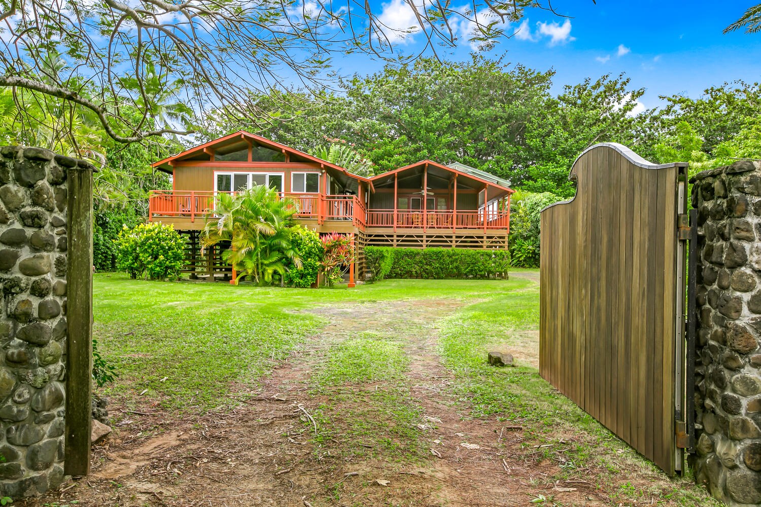 Welcome to Hale Koolau Estate! An island retreat sits beyond woo