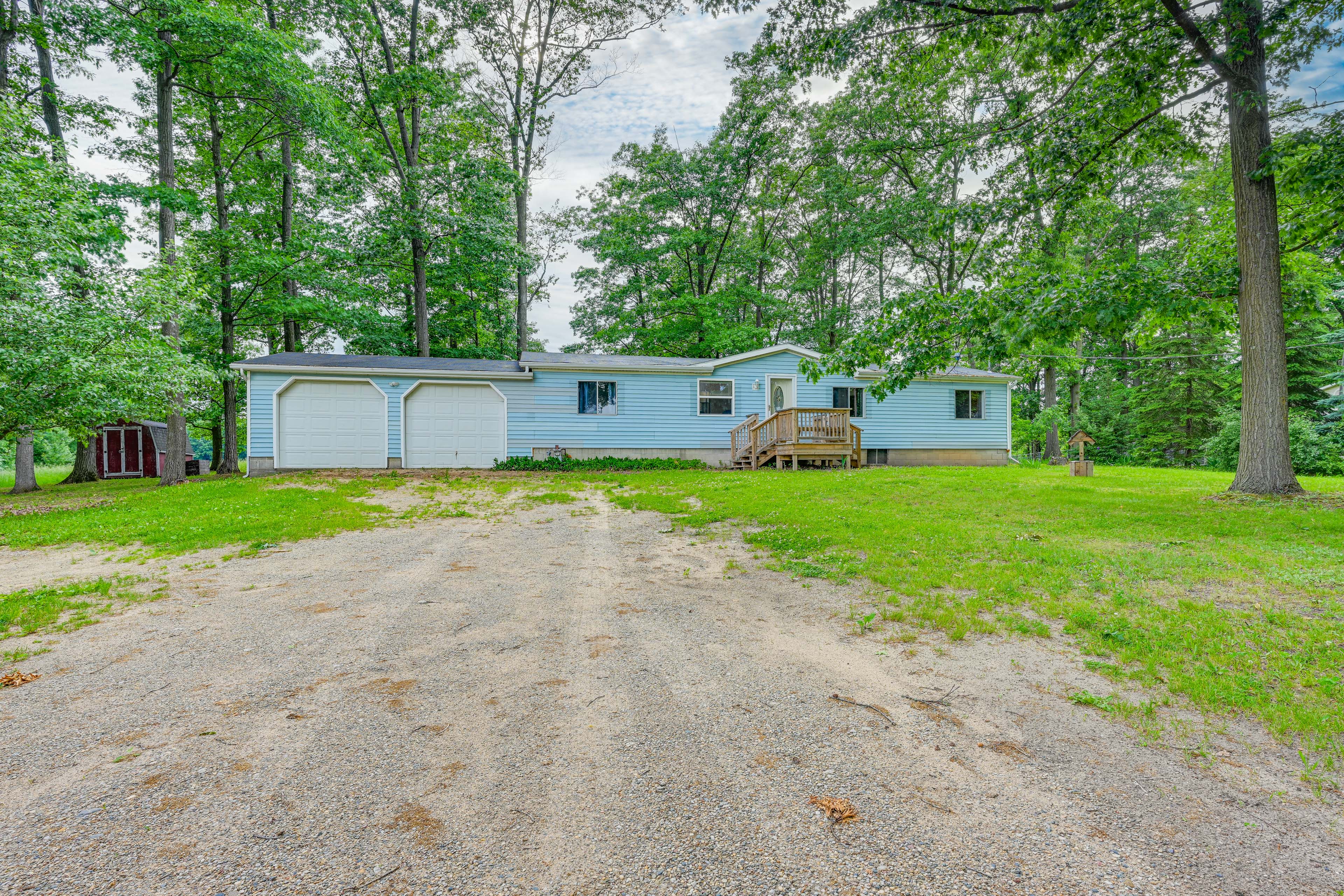 Property Image 1 - Peaceful Weidman Home: Half-Mi to Coldwater Lake!