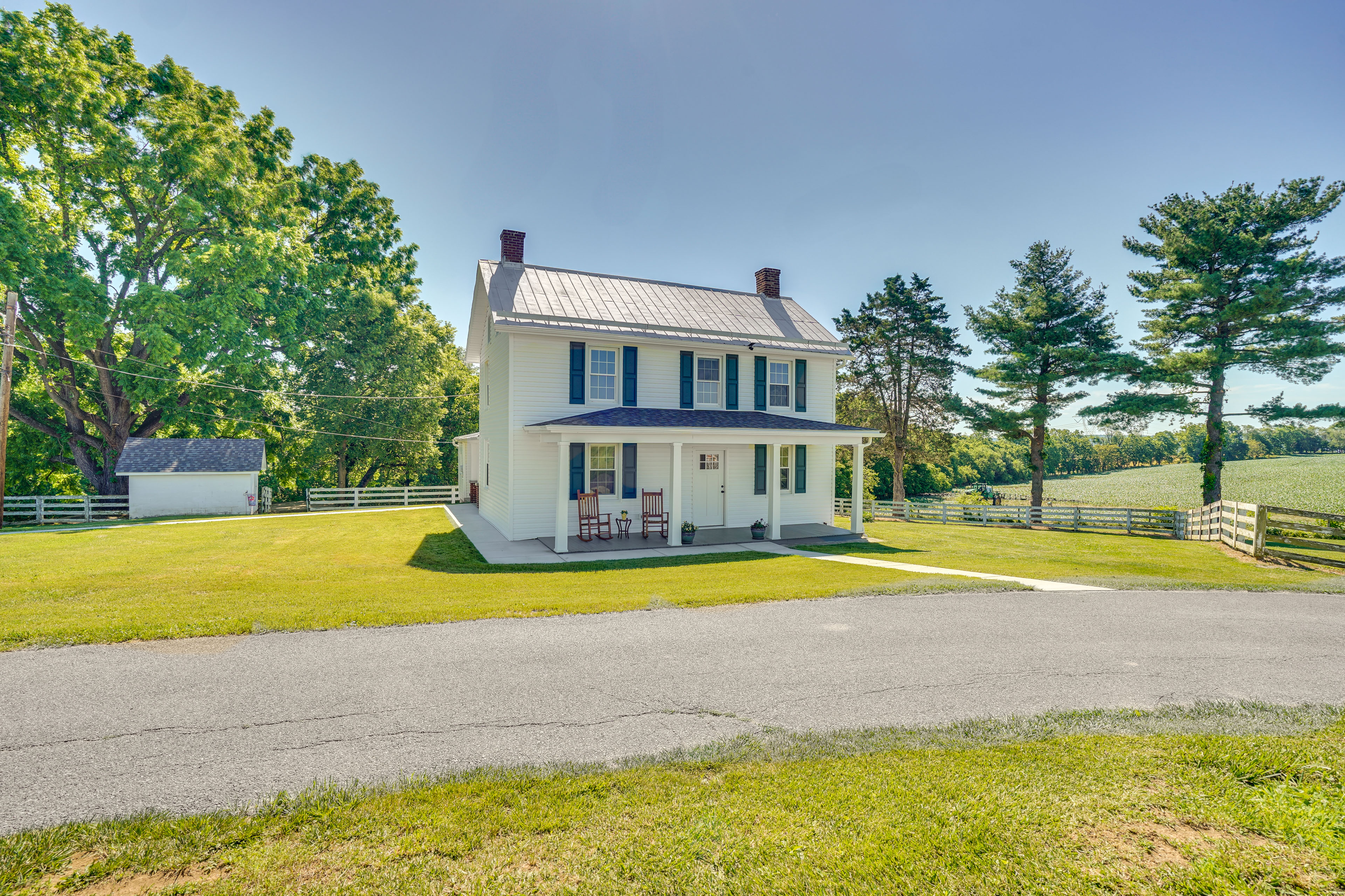 Property Image 1 - Historic Jefferson Farmhouse - Hike, Bike & Raft!