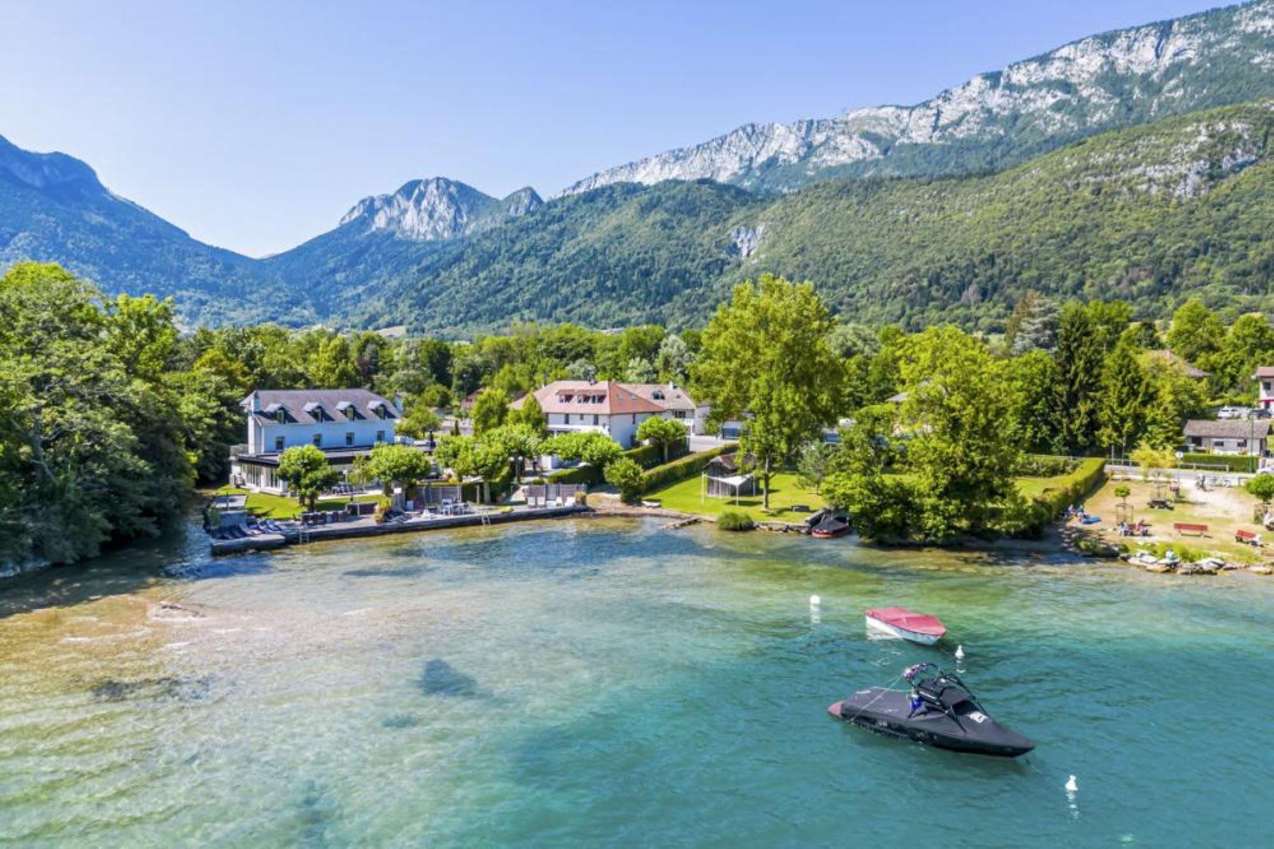 Property Image 1 - Historic House Just By The Shore Of Lake Annecy