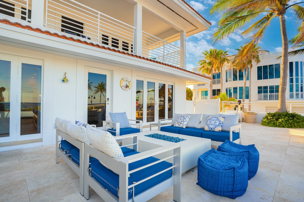 Experience warm nights and cozy seating. 