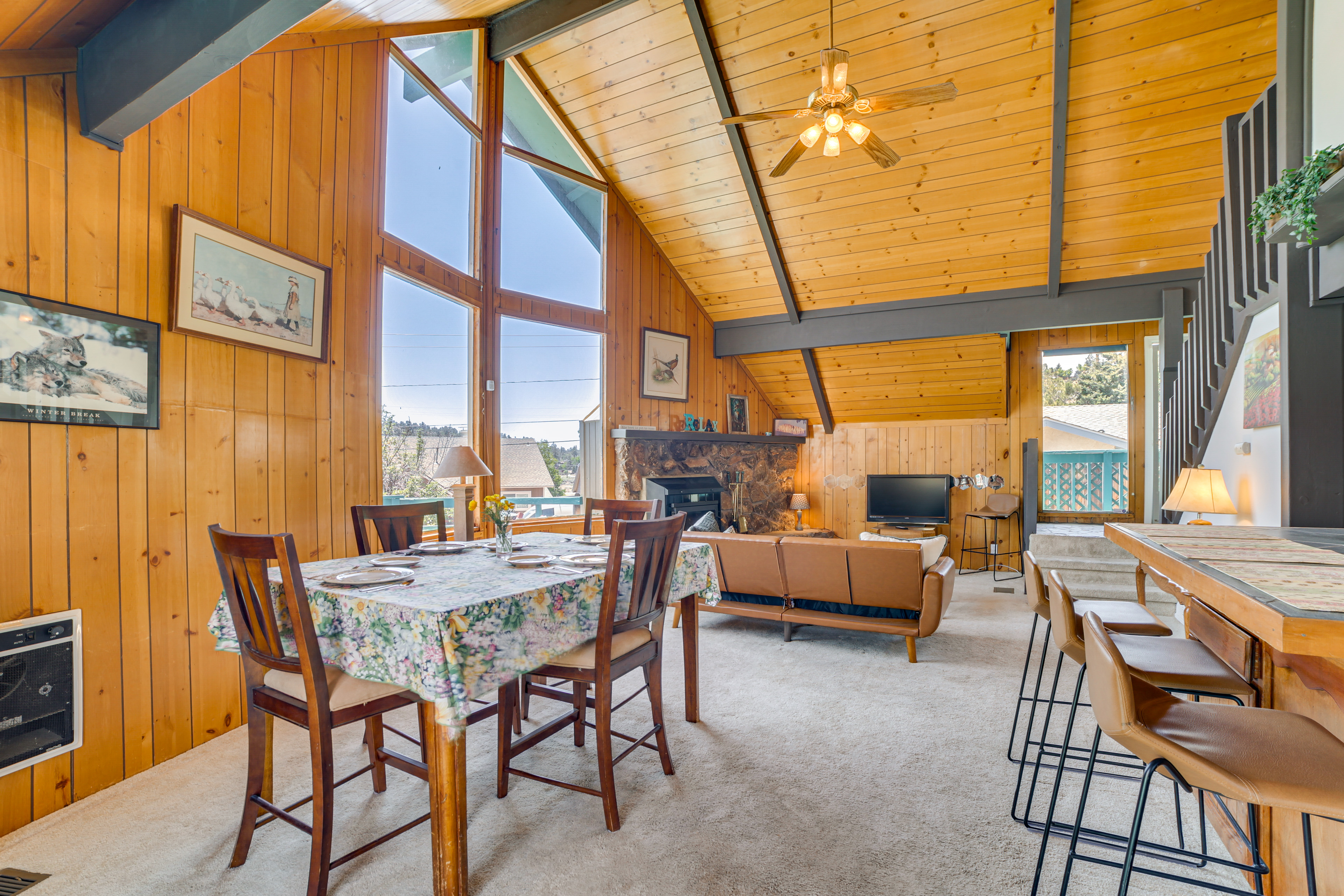 Property Image 2 - Frazier Park Cabin w/ Ping-Pong Table, Near Trails