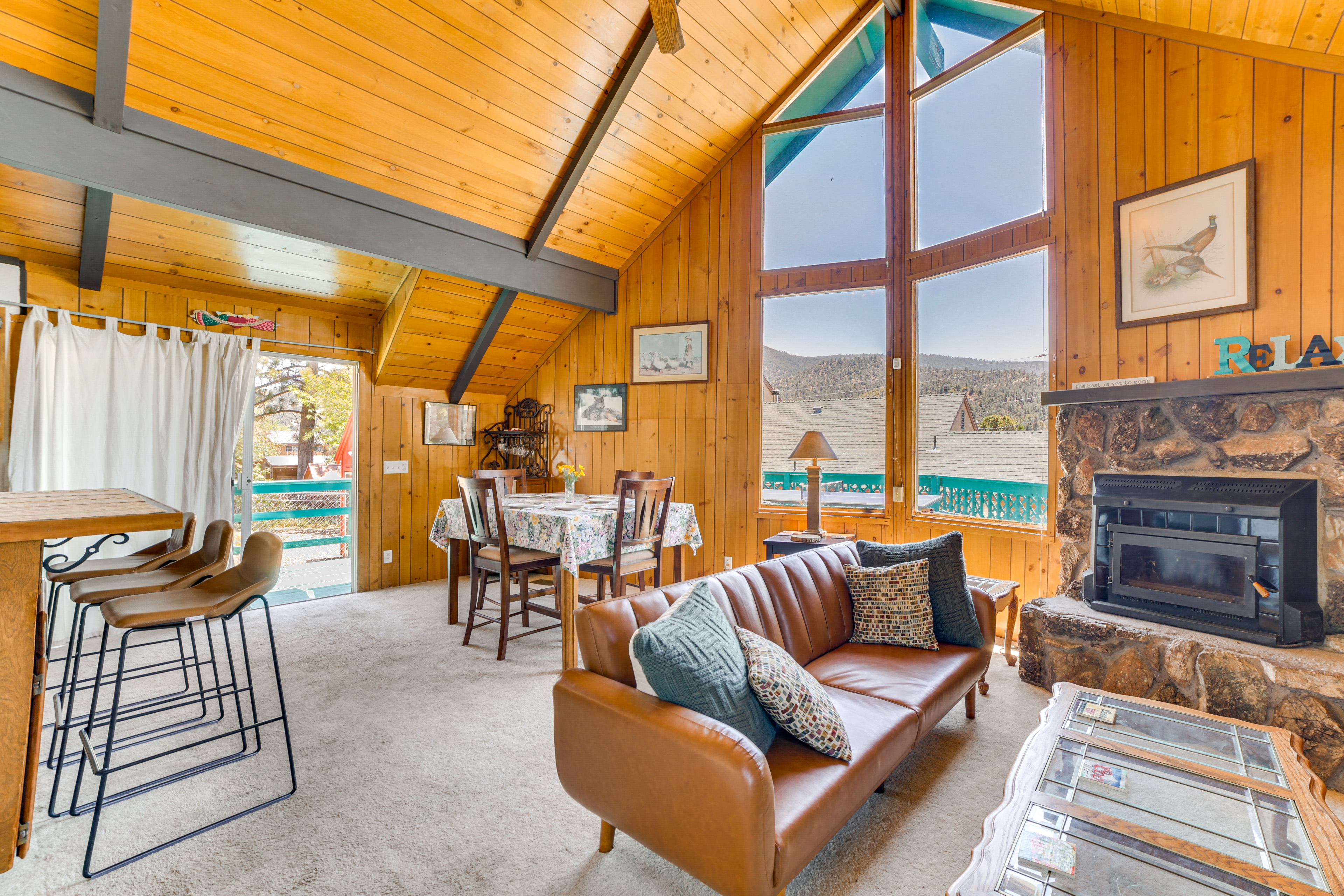 Property Image 1 - Frazier Park Cabin w/ Ping-Pong Table, Near Trails