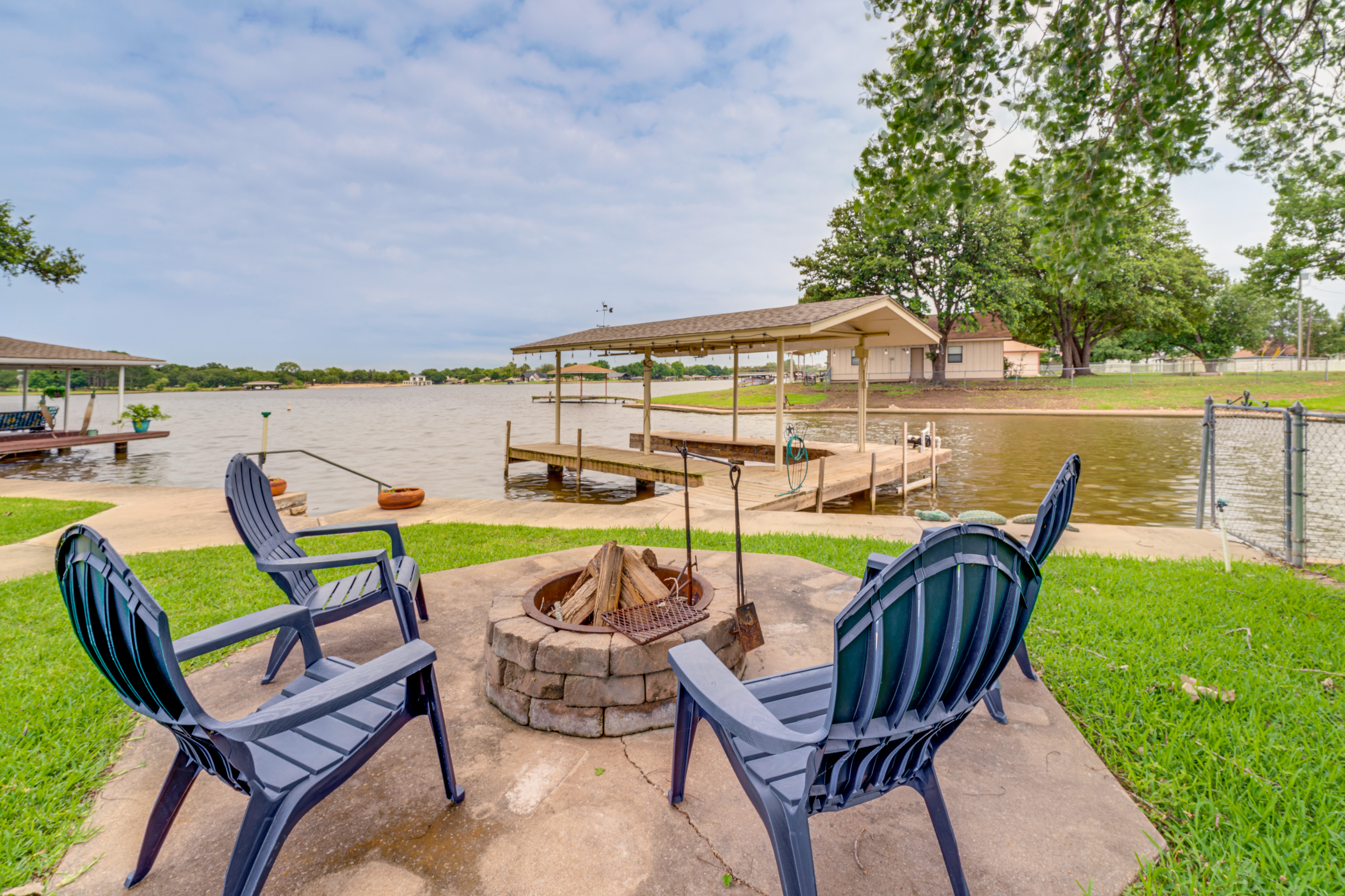 Property Image 1 - Lakefront Granbury Home w/ Patio, Fire Pit & Dock!