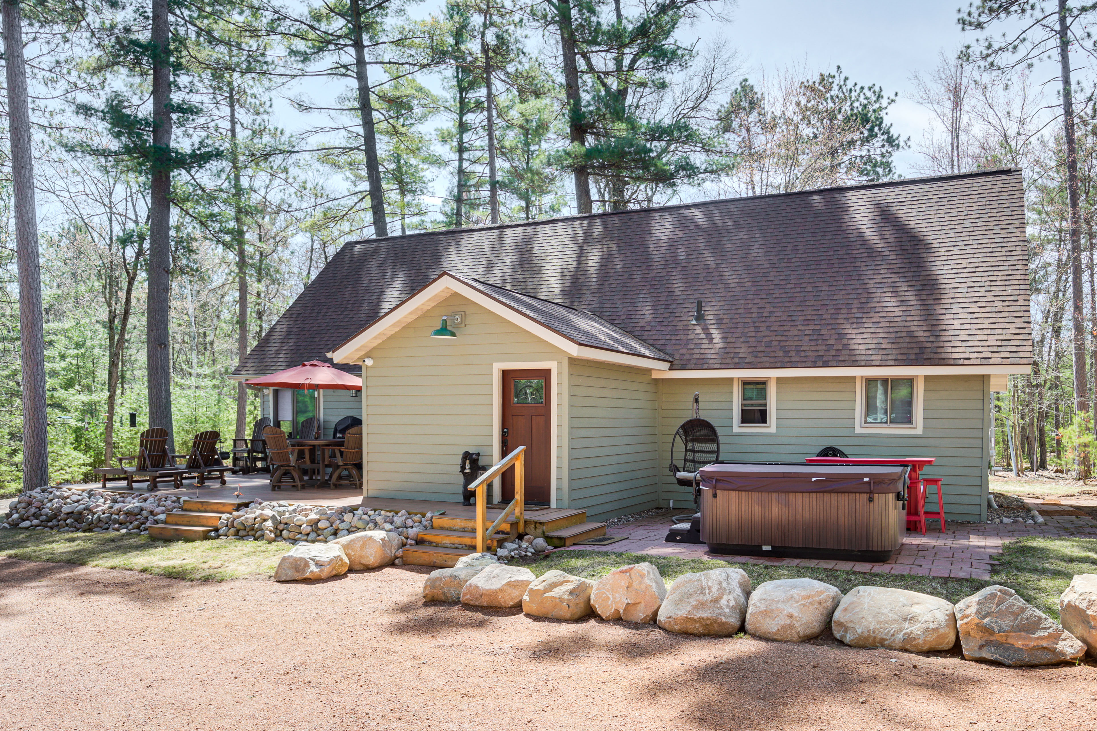 Property Image 1 - ’Northwood Tours Escape’: Hot Tub & Lake Access!