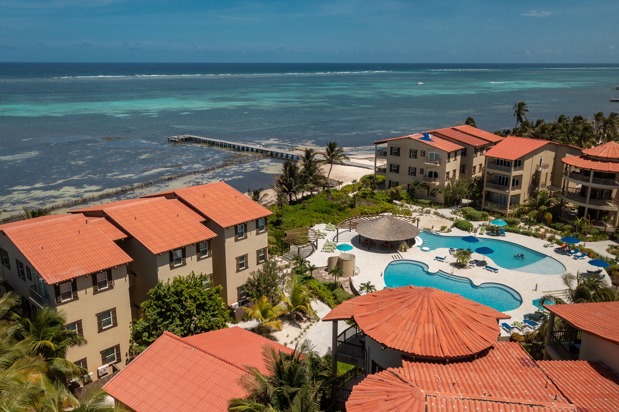 Oceanfront Condo at The Residence at Barrier Reef Resort