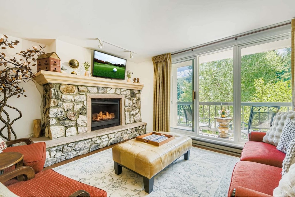 Borders Lodge Residence 204 - Print Quality - 002 - Living Room with View