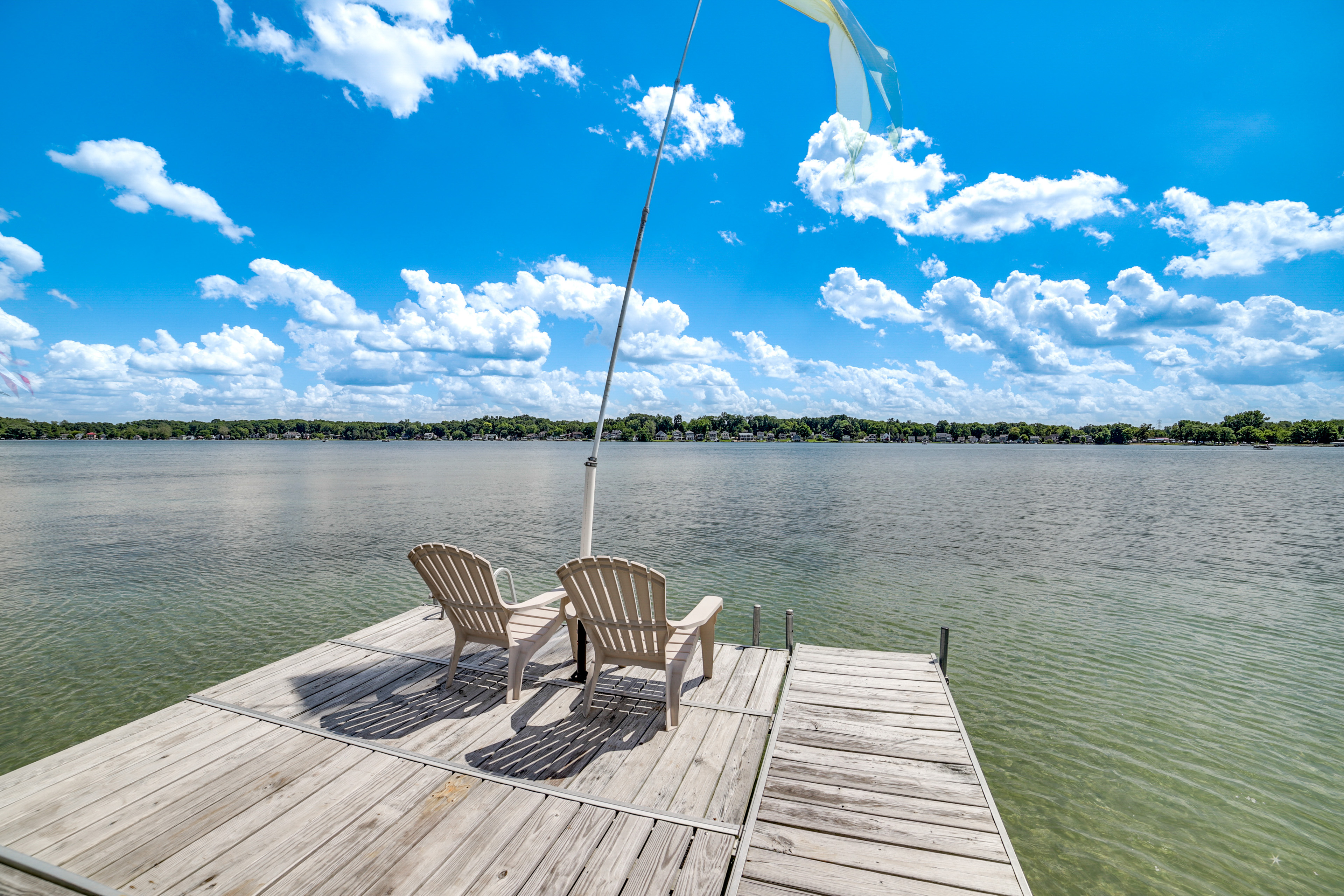 Property Image 2 - Waterfront ‘Clarklake Escape’ - Deck, Dock & Views