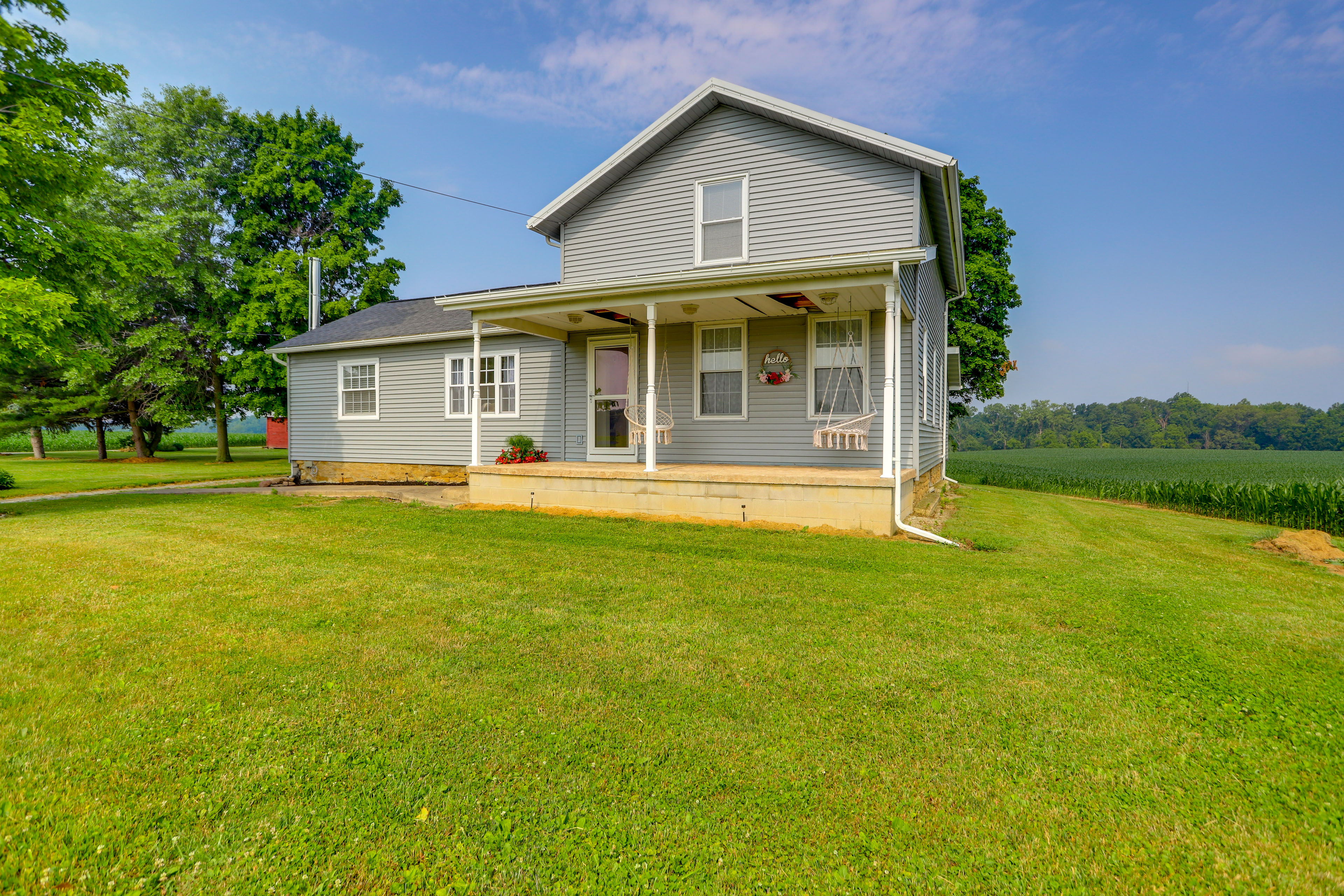 Property Image 1 - Ohio Farmhouse Retreat w/ Fire Pit & Patio