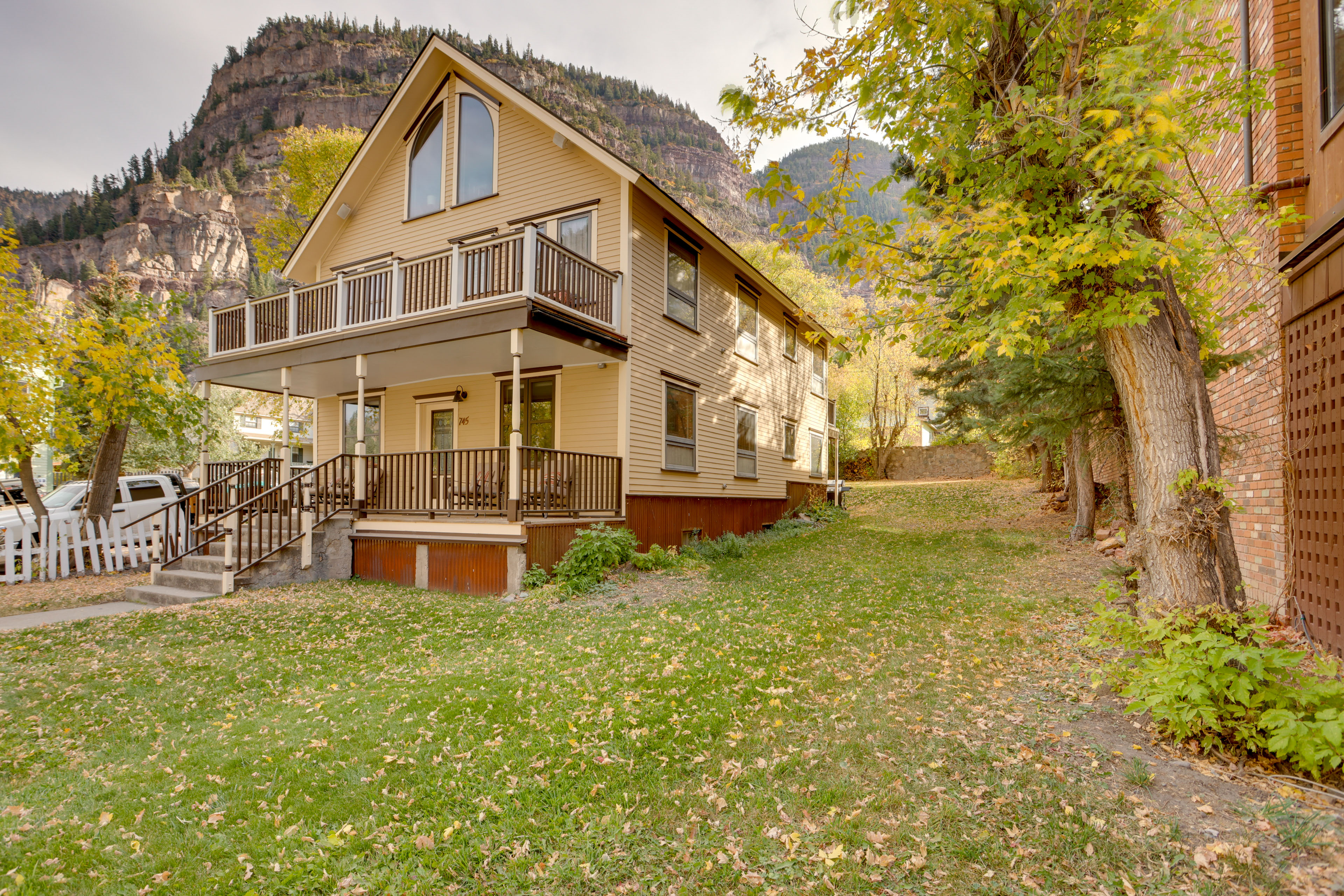 Property Image 1 - Patio & Mountain Views: Central Ouray Getaway!