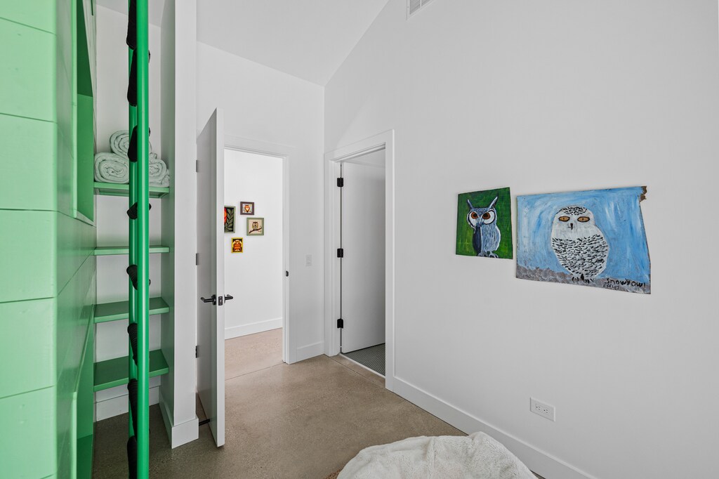 Owlwood's bunkroom adds a playful and whimsical touch to your stay.
