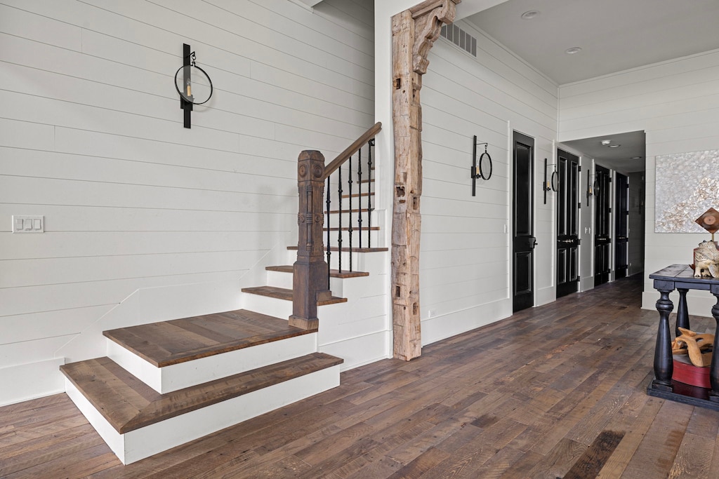 Custom finishes and high-end design are found in every corner of the residence.