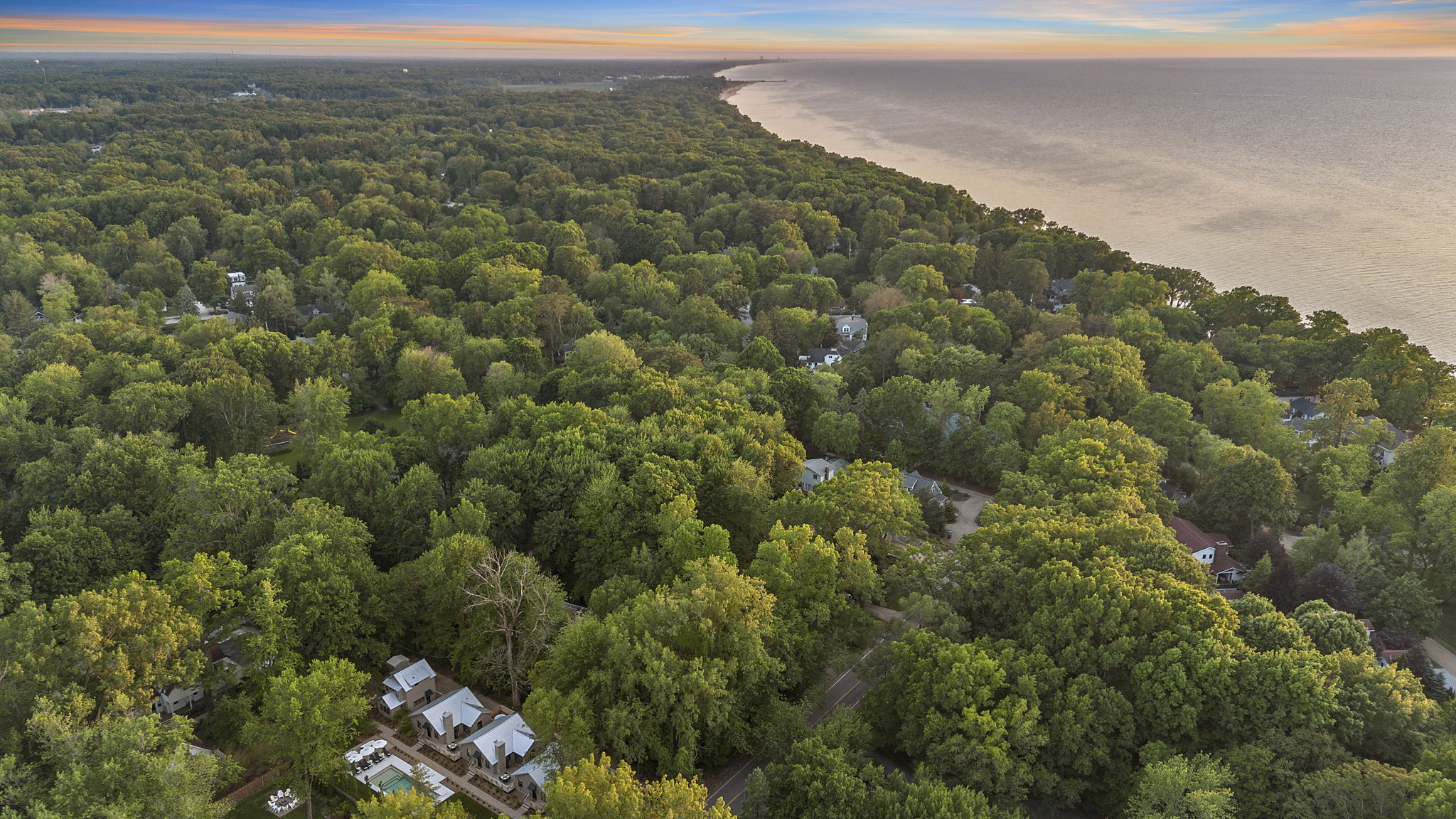 Finding serenity from above.